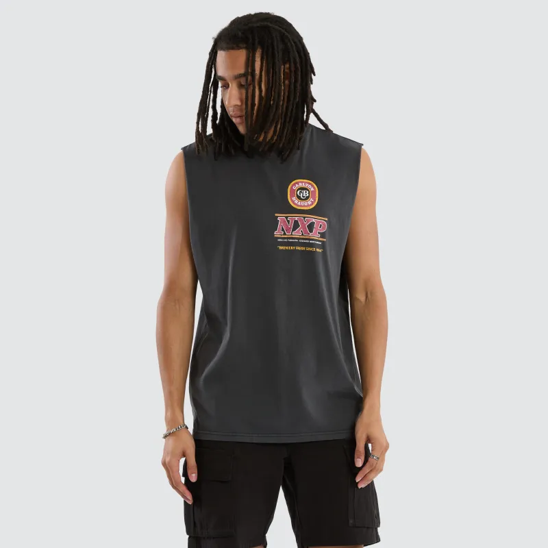 Carlton Draught Comical Relaxed Muscle Pigment Black sold by Nena and Pasadena