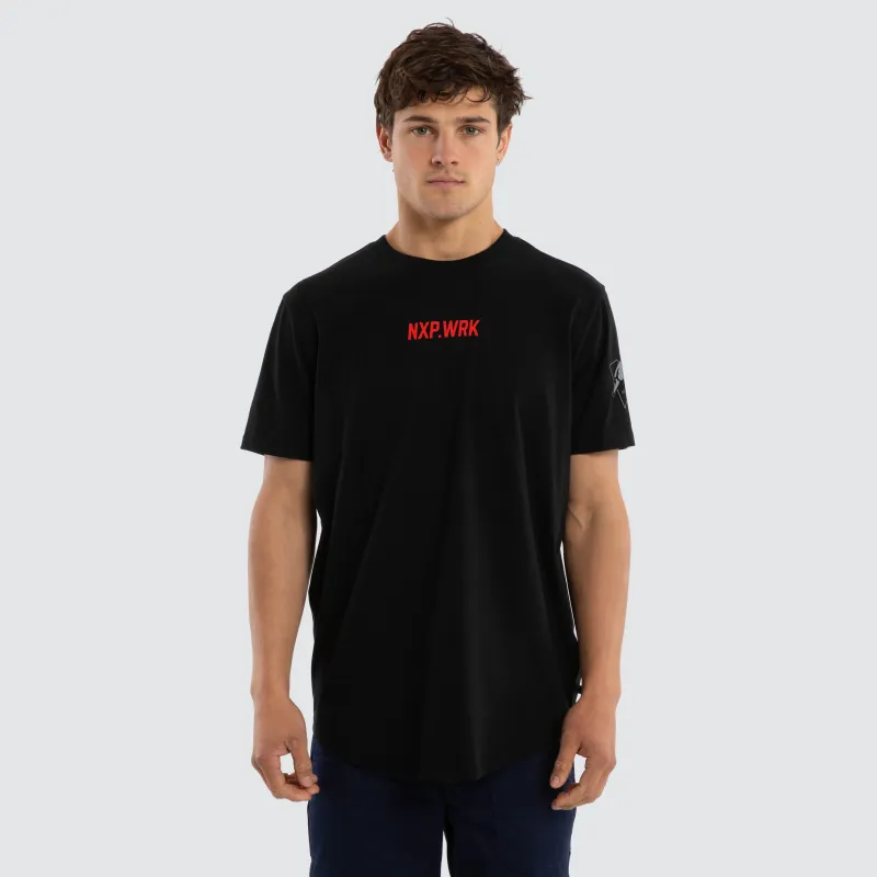 Sydney Swans Legal Tee Jet Black sold by Nena and Pasadena