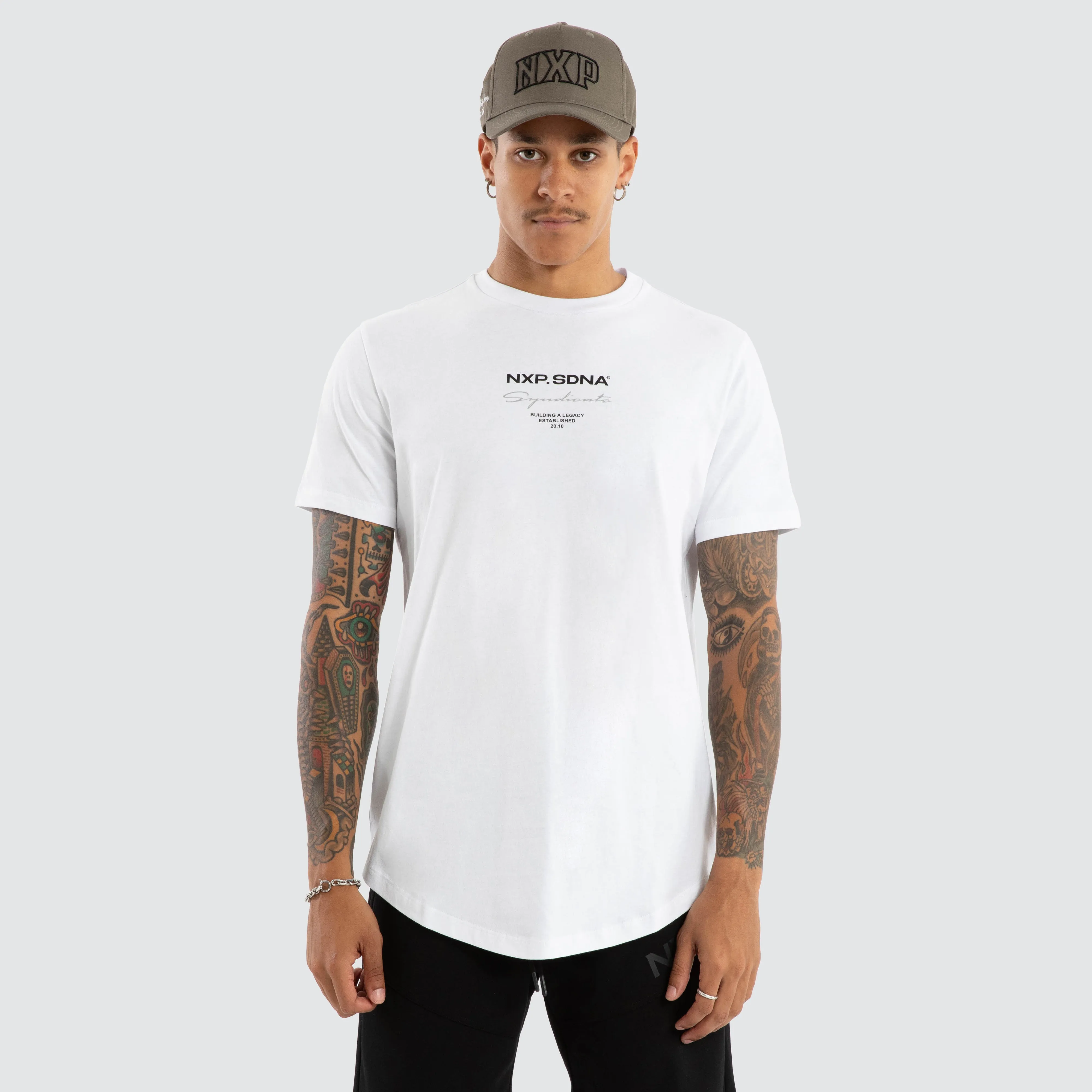 Origin Dual Curved Tee White sold by Nena and Pasadena product image thumbnail 2
