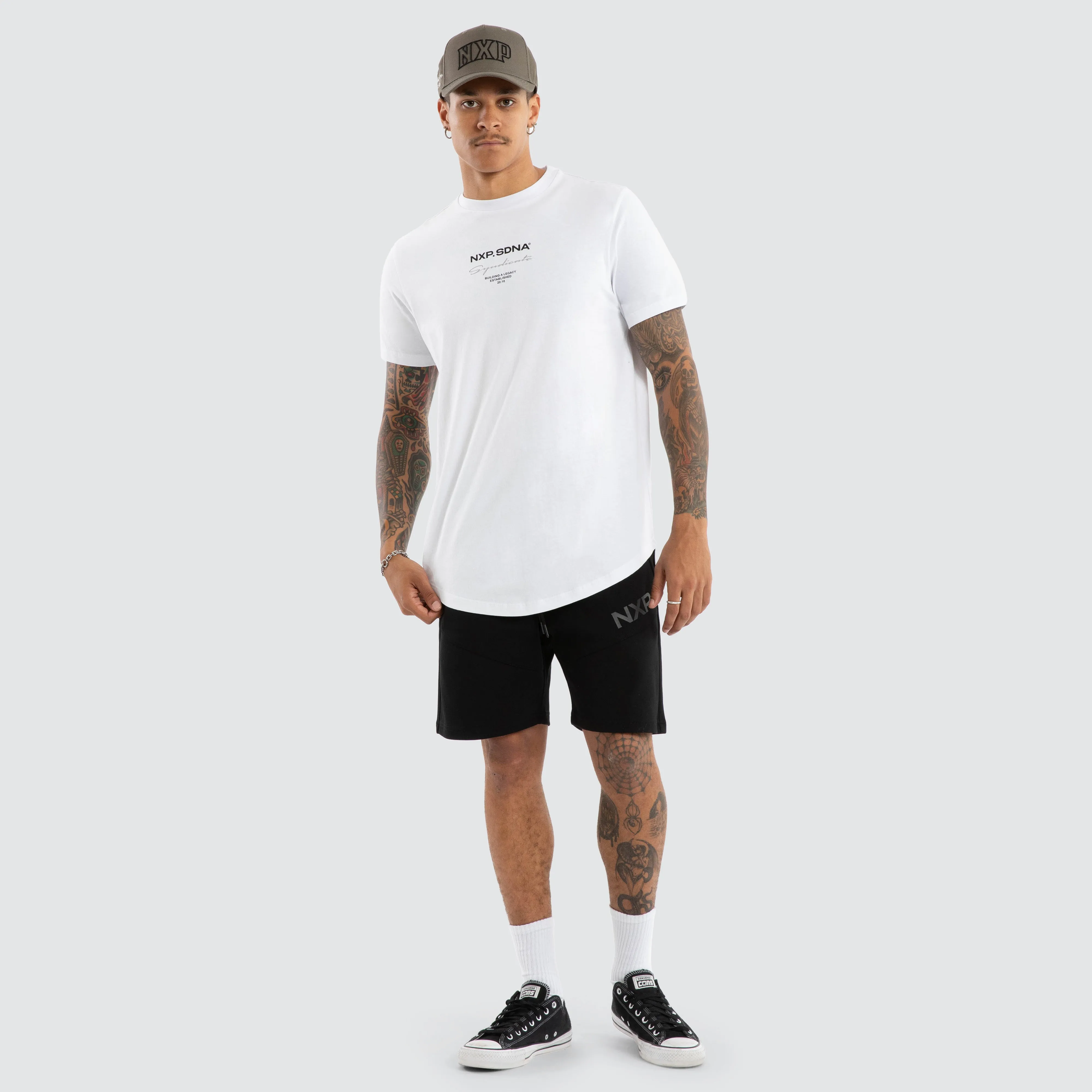 Origin Dual Curved Tee White sold by Nena and Pasadena product image thumbnail 5