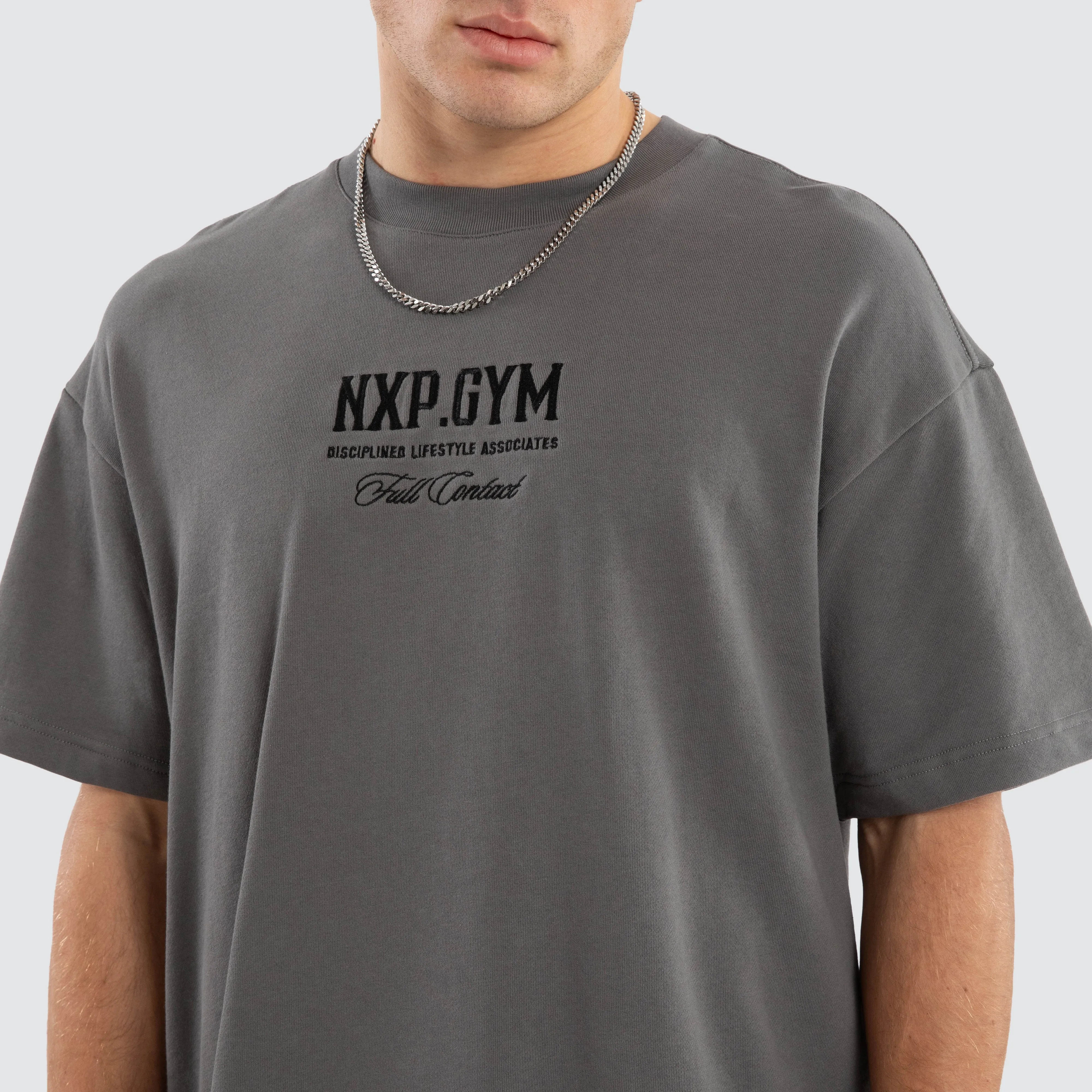 Mighty Loopback Raptor Tee Charcoal sold by Nena and Pasadena product image thumbnail 4