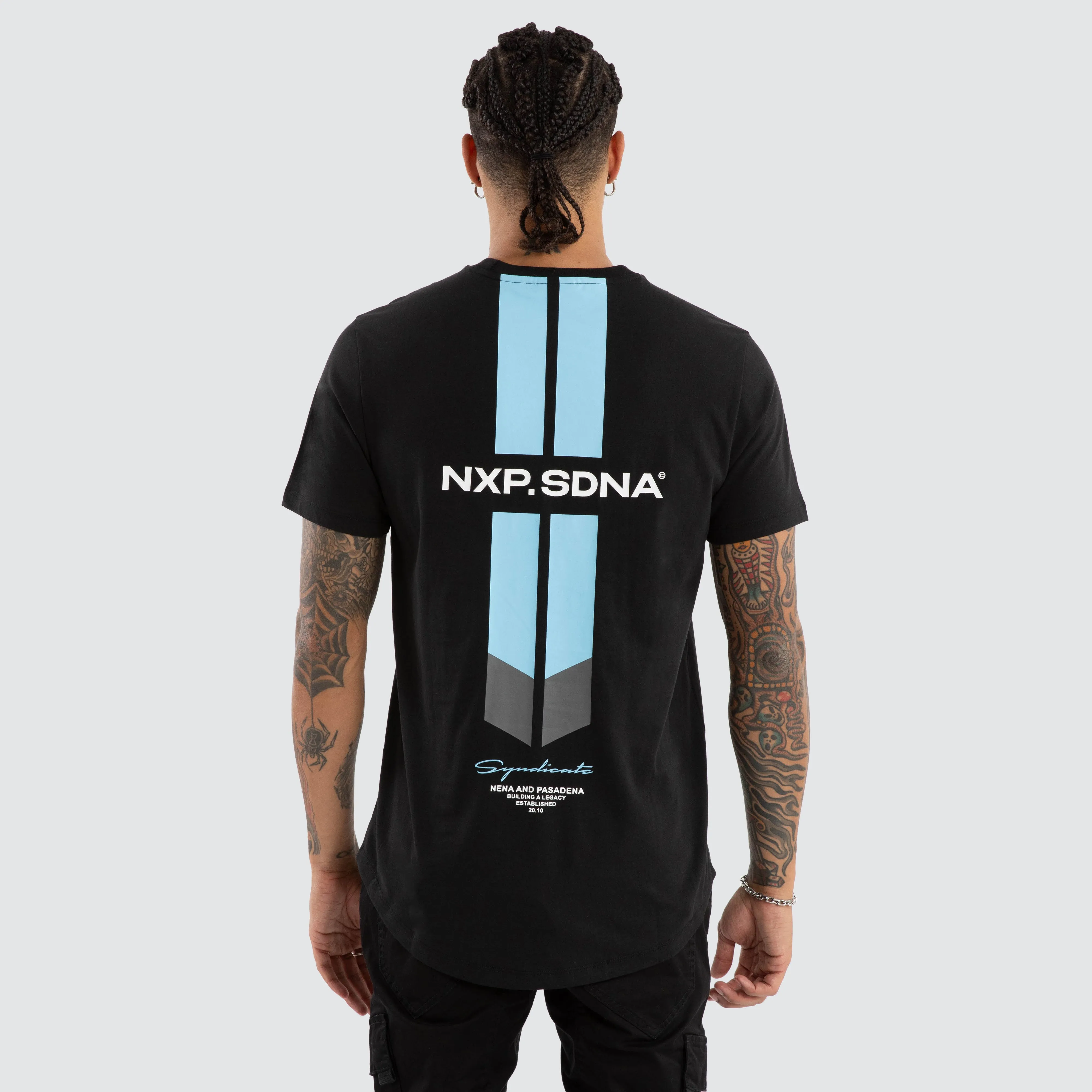 Origin Dual Curved Tee Jet Black sold by Nena and Pasadena