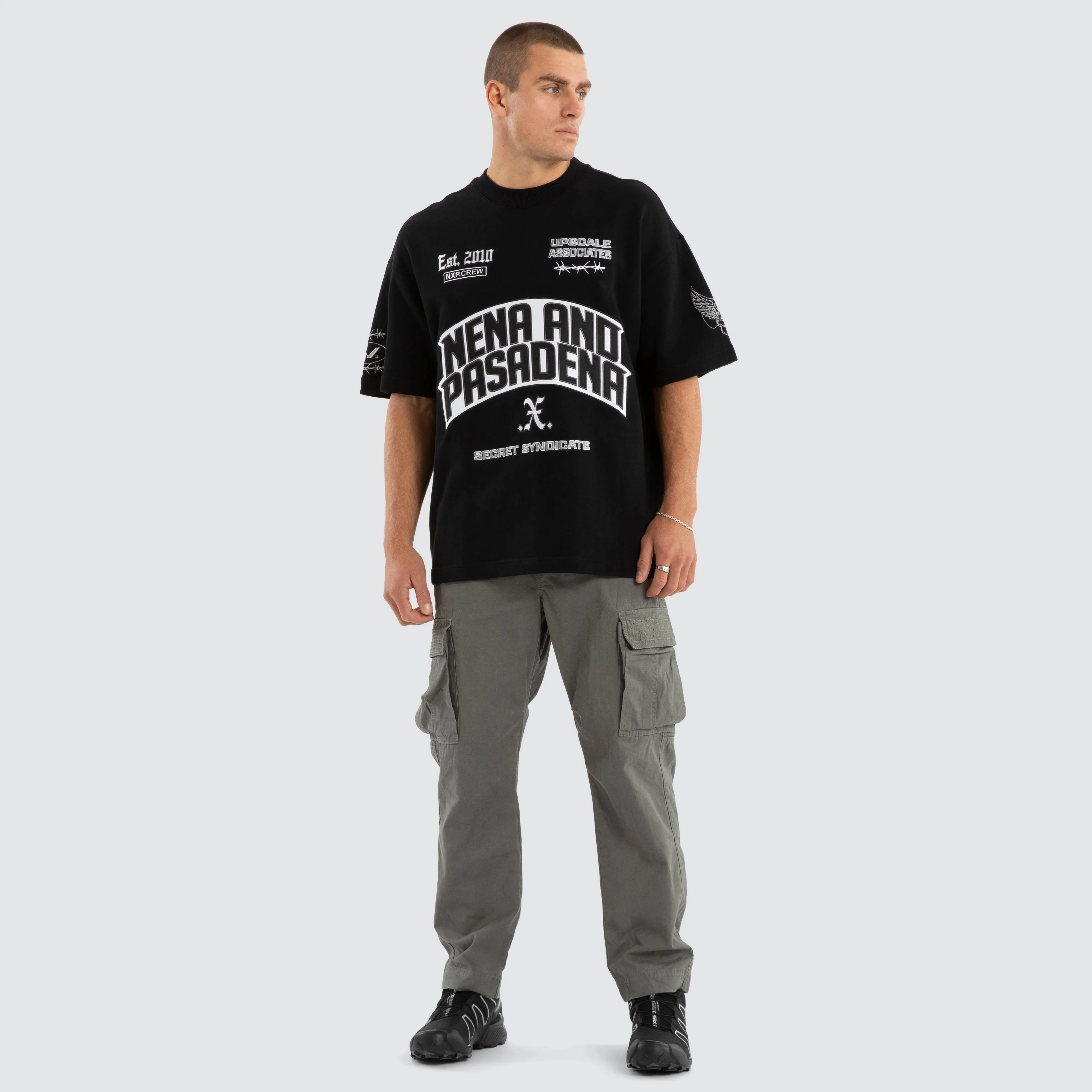 Pride Loopback Raptor Tee Jet Black sold by Nena and Pasadena product image thumbnail 5