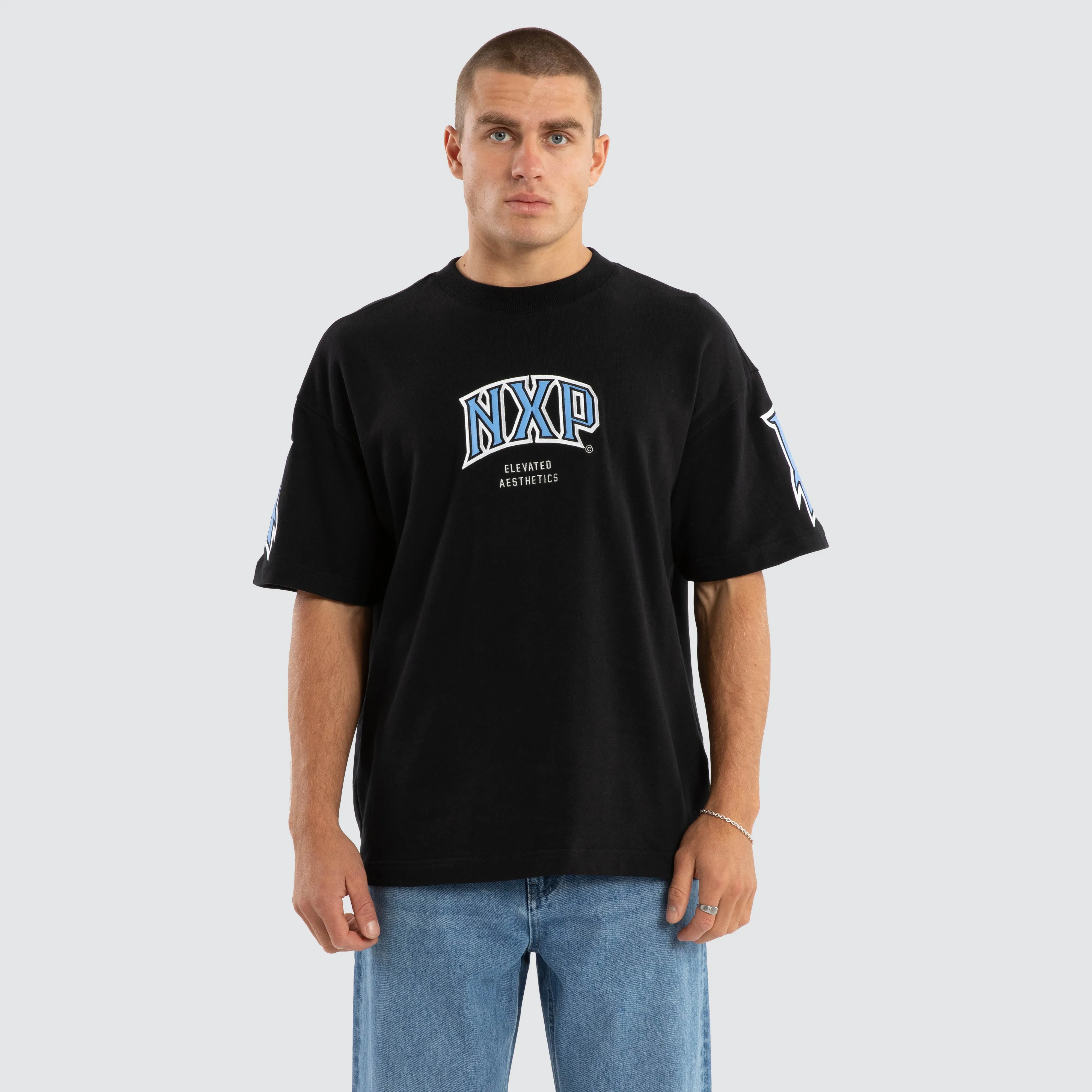 Factor Loopback Raptor Tee Anthracite Black sold by Nena and Pasadena product image thumbnail 2