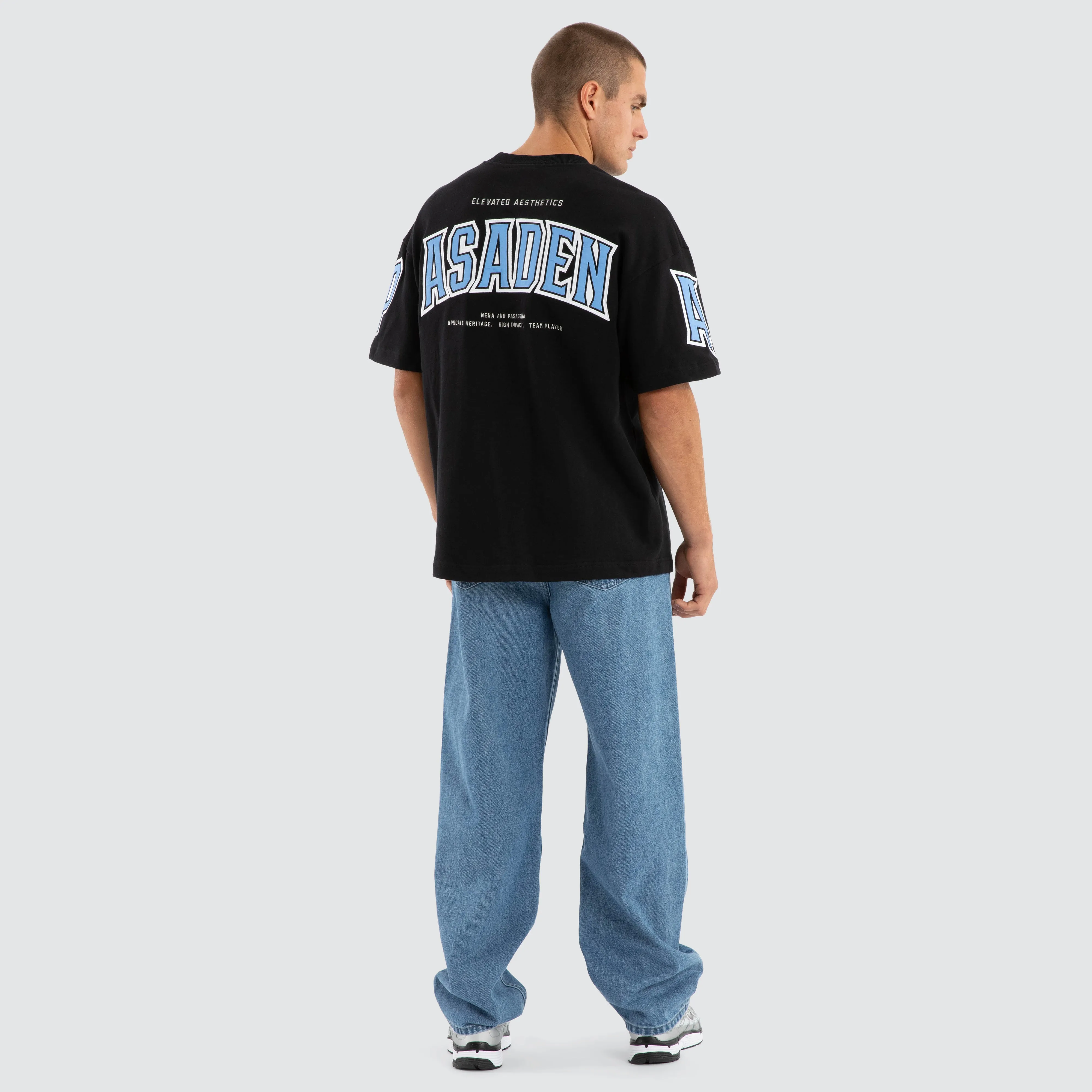 Factor Loopback Raptor Tee Anthracite Black sold by Nena and Pasadena product image thumbnail 4