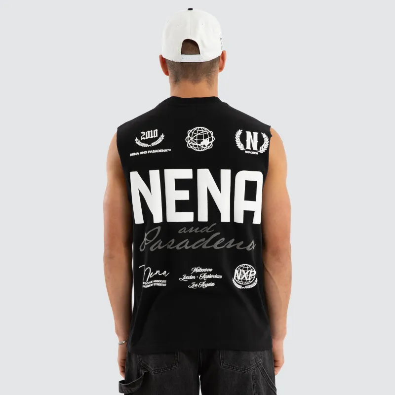 Global Raptor Muscle Jet Black sold by Nena and Pasadena