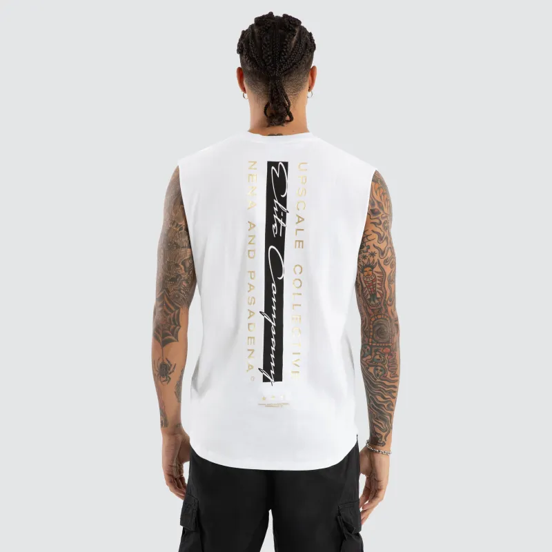 Foreign Scoop Muscle Optical White sold by Nena and Pasadena