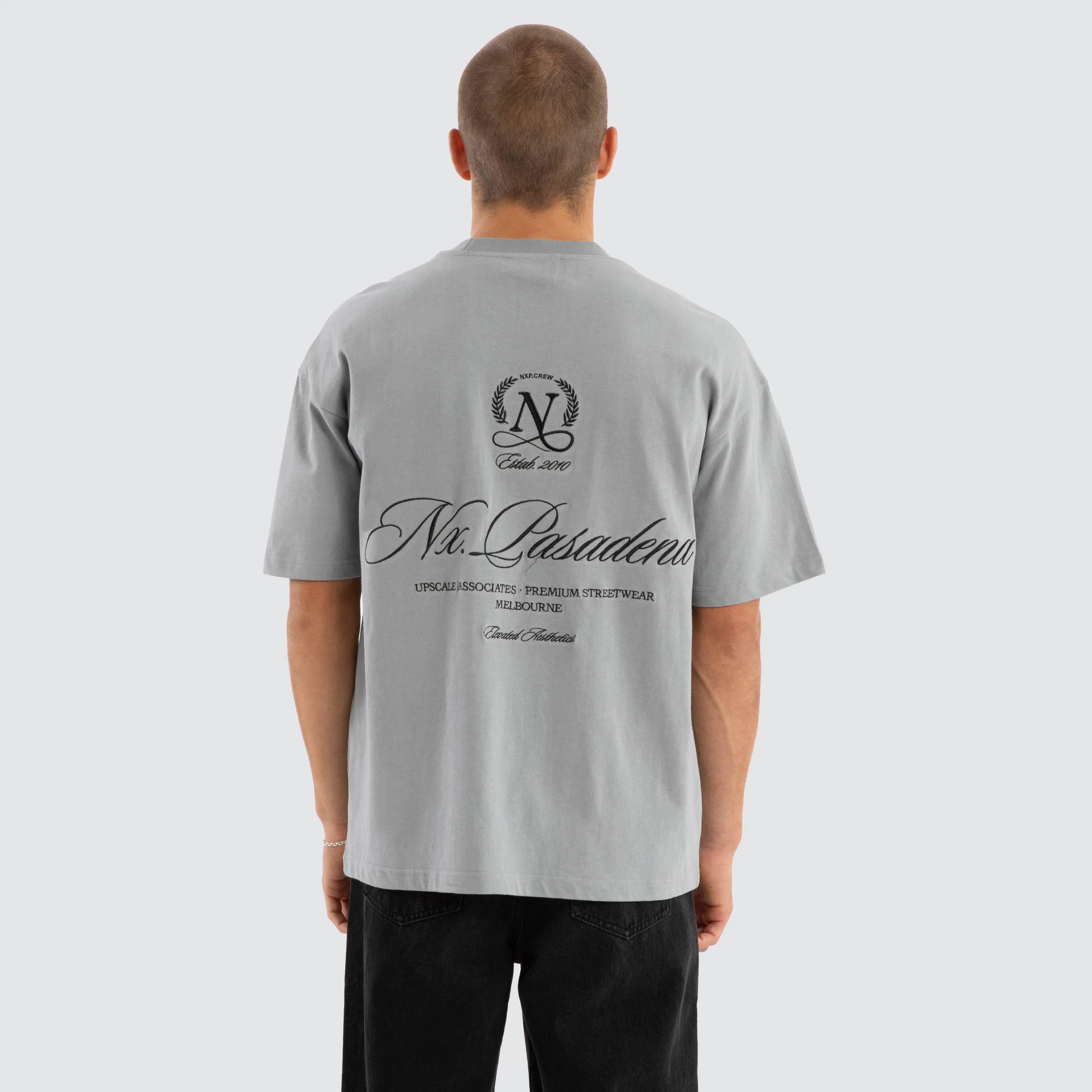 Upscale Raptor Tee Ultimate Grey sold by Nena and Pasadena product image thumbnail 3