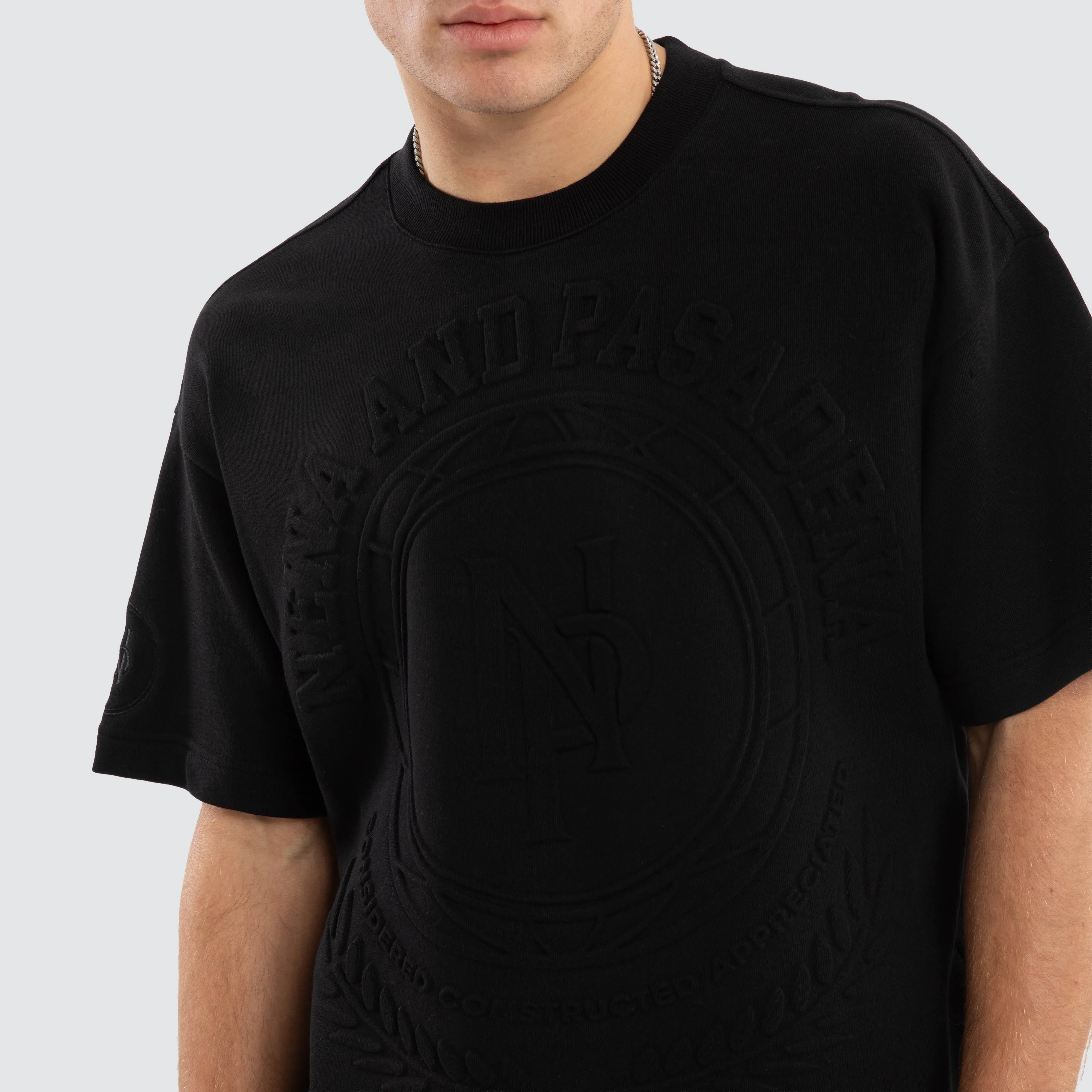 Boss Loopback Raptor Tee Jet Black sold by Nena and Pasadena product image thumbnail 2