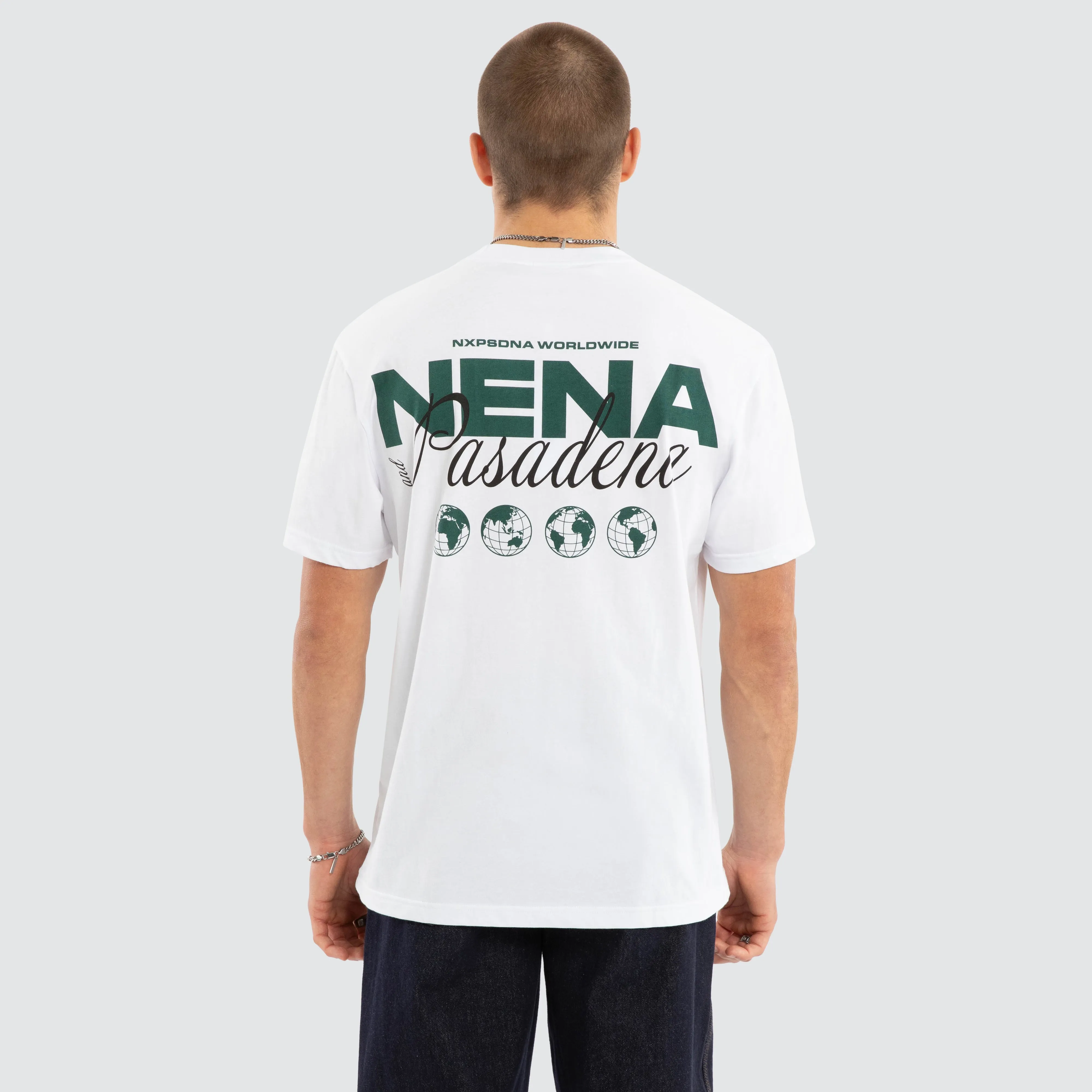 Weekend Relaxed Tee Optical White sold by Nena and Pasadena product image thumbnail 2