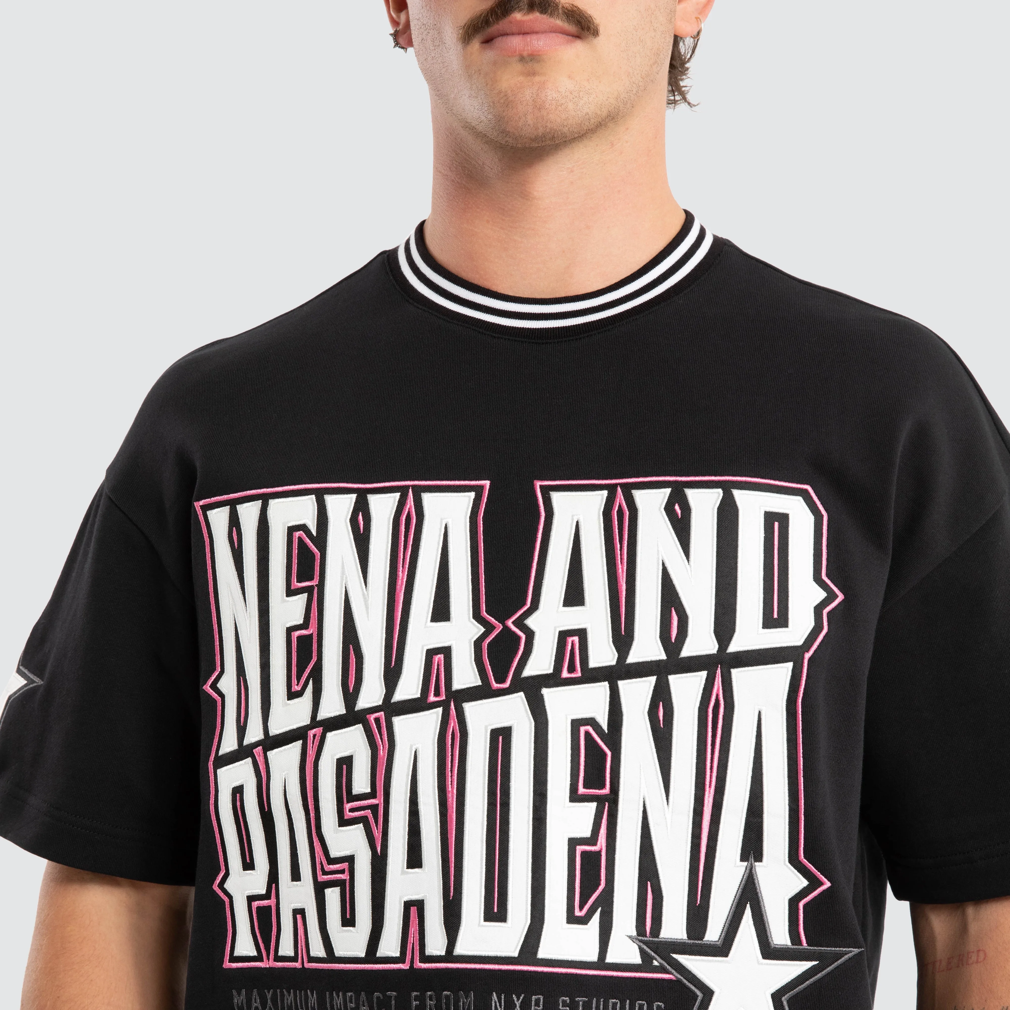 Destined Loopback Raptor Tee Anthracite Black sold by Nena and Pasadena product image thumbnail 2