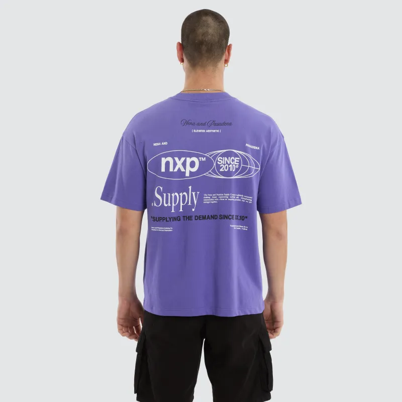 Union Raptor Tee Purple Opulence sold by Nena and Pasadena