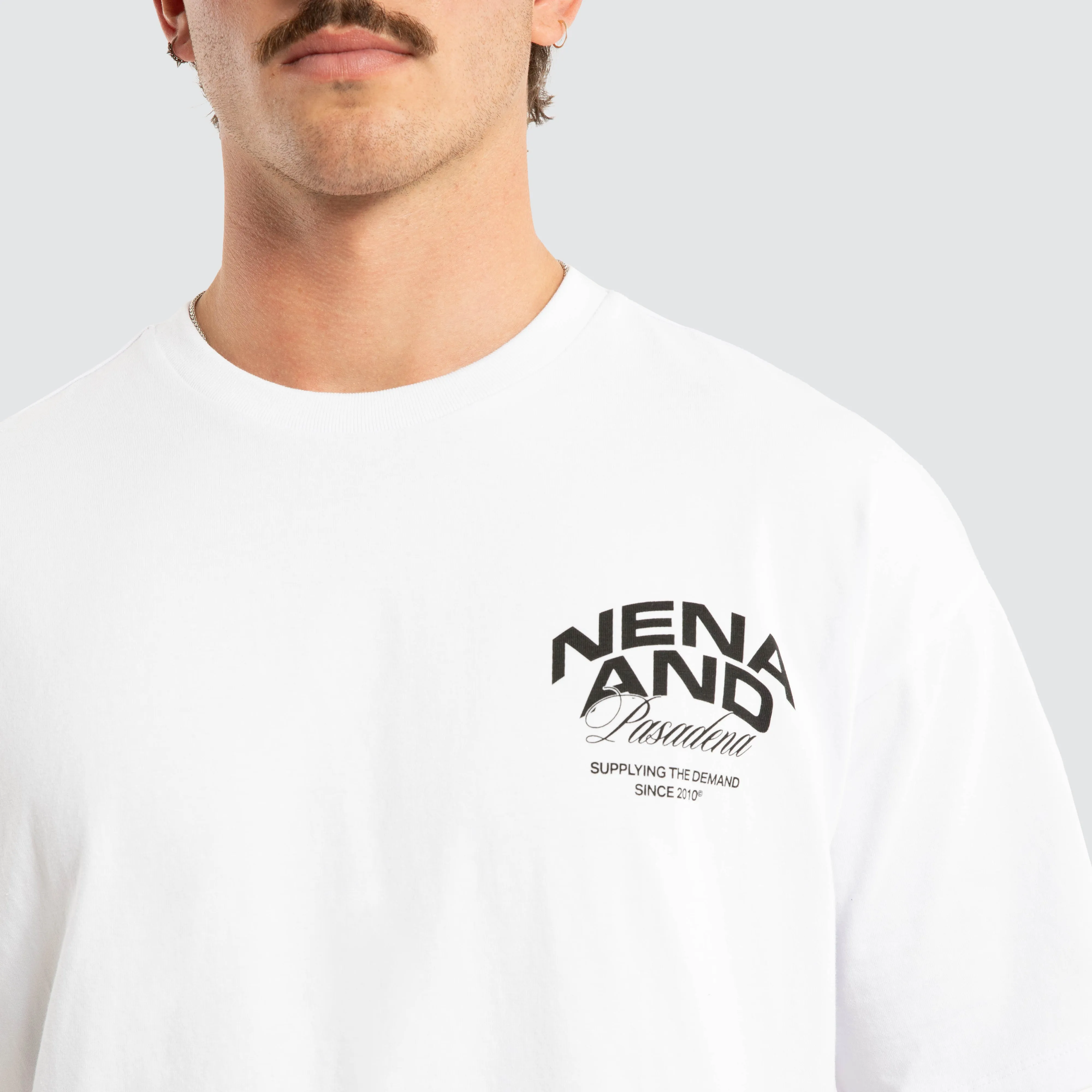 Loyal Raptor Tee White sold by Nena and Pasadena product image thumbnail 3