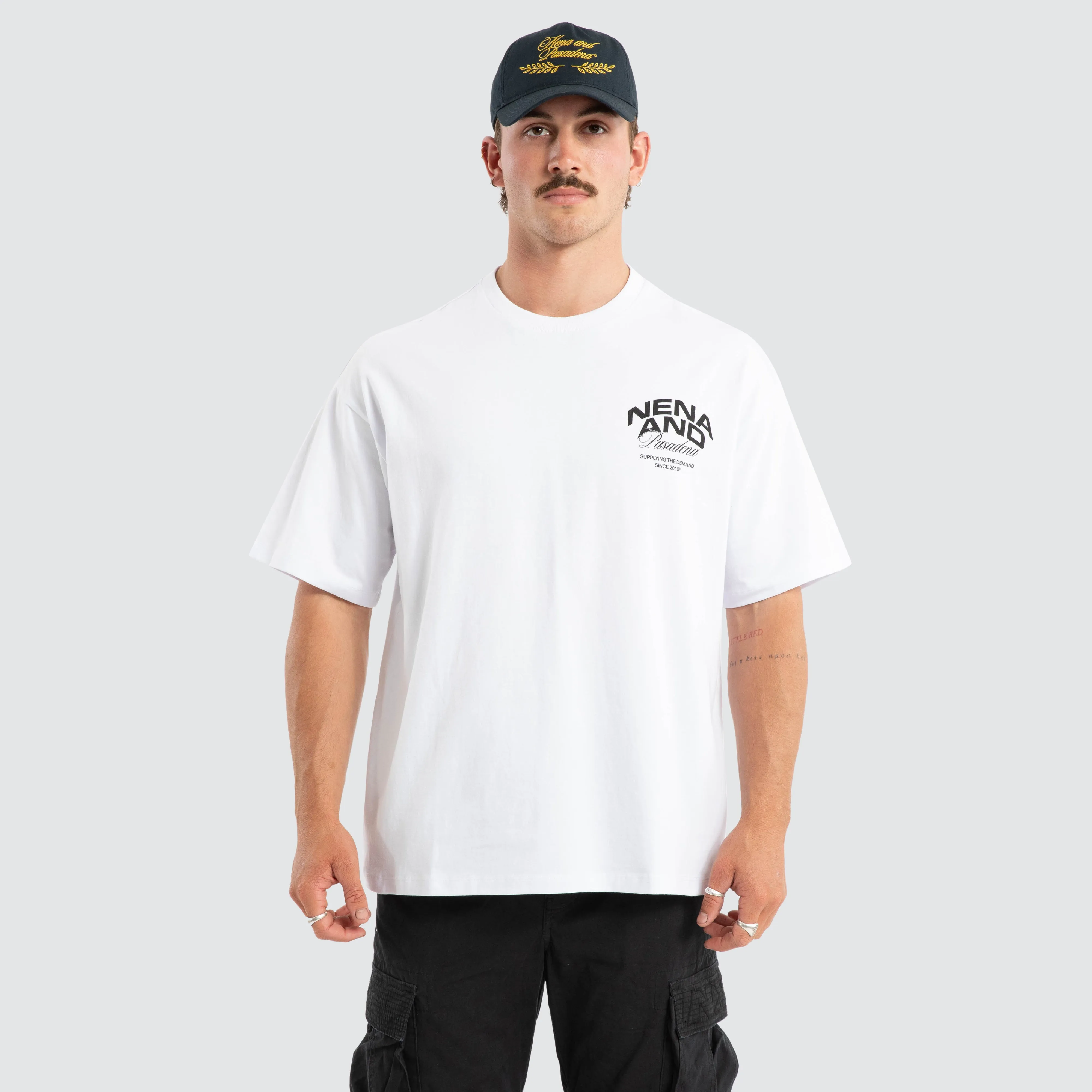 Loyal Raptor Tee White sold by Nena and Pasadena product image thumbnail 2