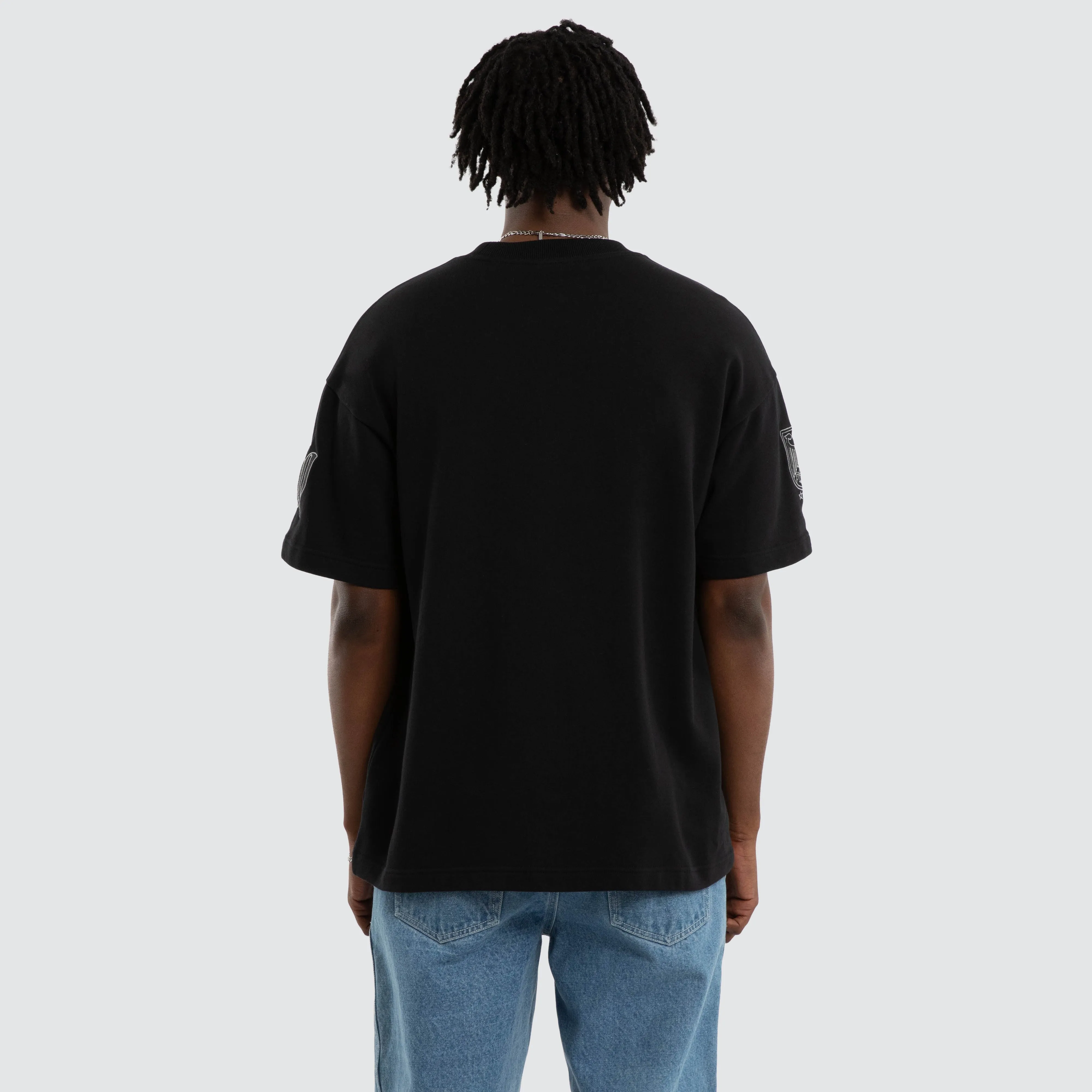 Maverick Loopback Raptor Tee Anthracite Black sold by Nena and Pasadena product image thumbnail 3