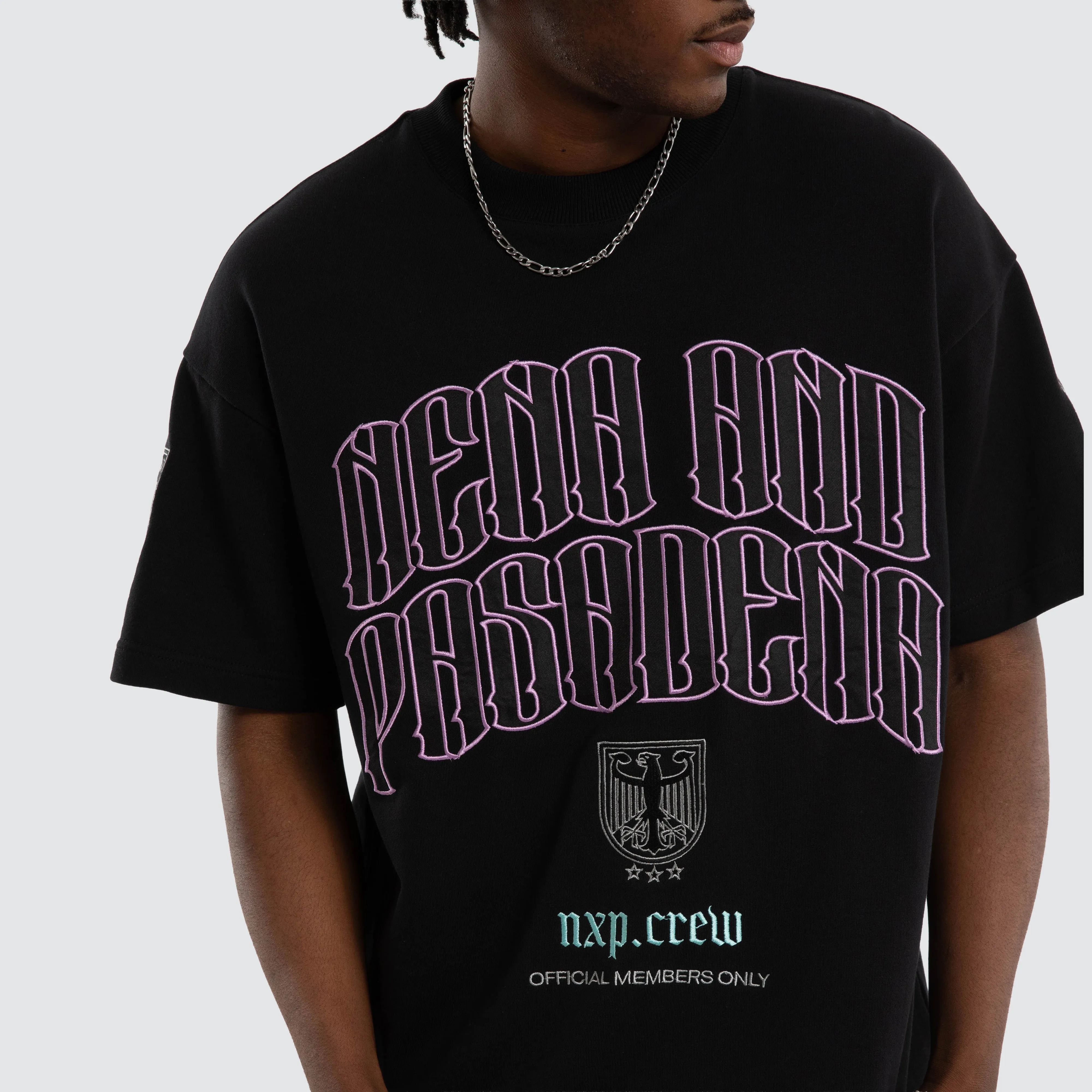 Maverick Loopback Raptor Tee Anthracite Black sold by Nena and Pasadena product image thumbnail 4