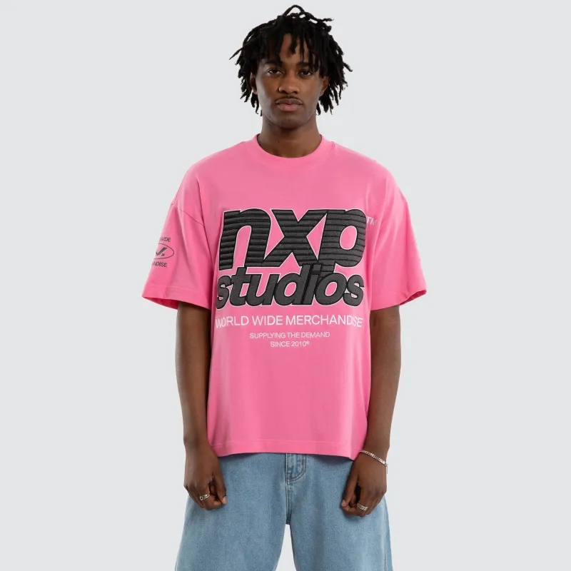 Frontier Raptor Tee Pink sold by Nena and Pasadena