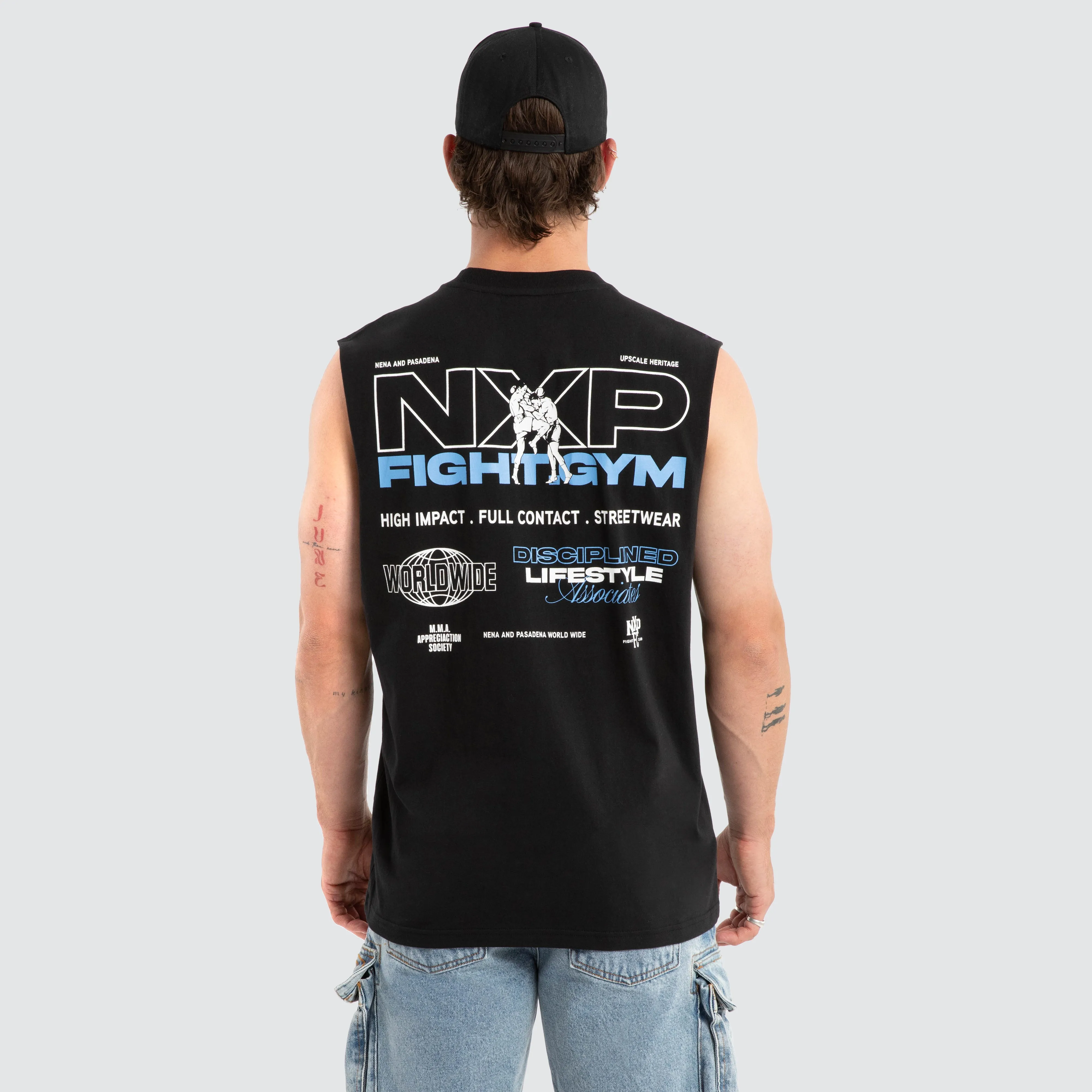 Script Relaxed Muscle Jet Black sold by Nena and Pasadena product image thumbnail 2