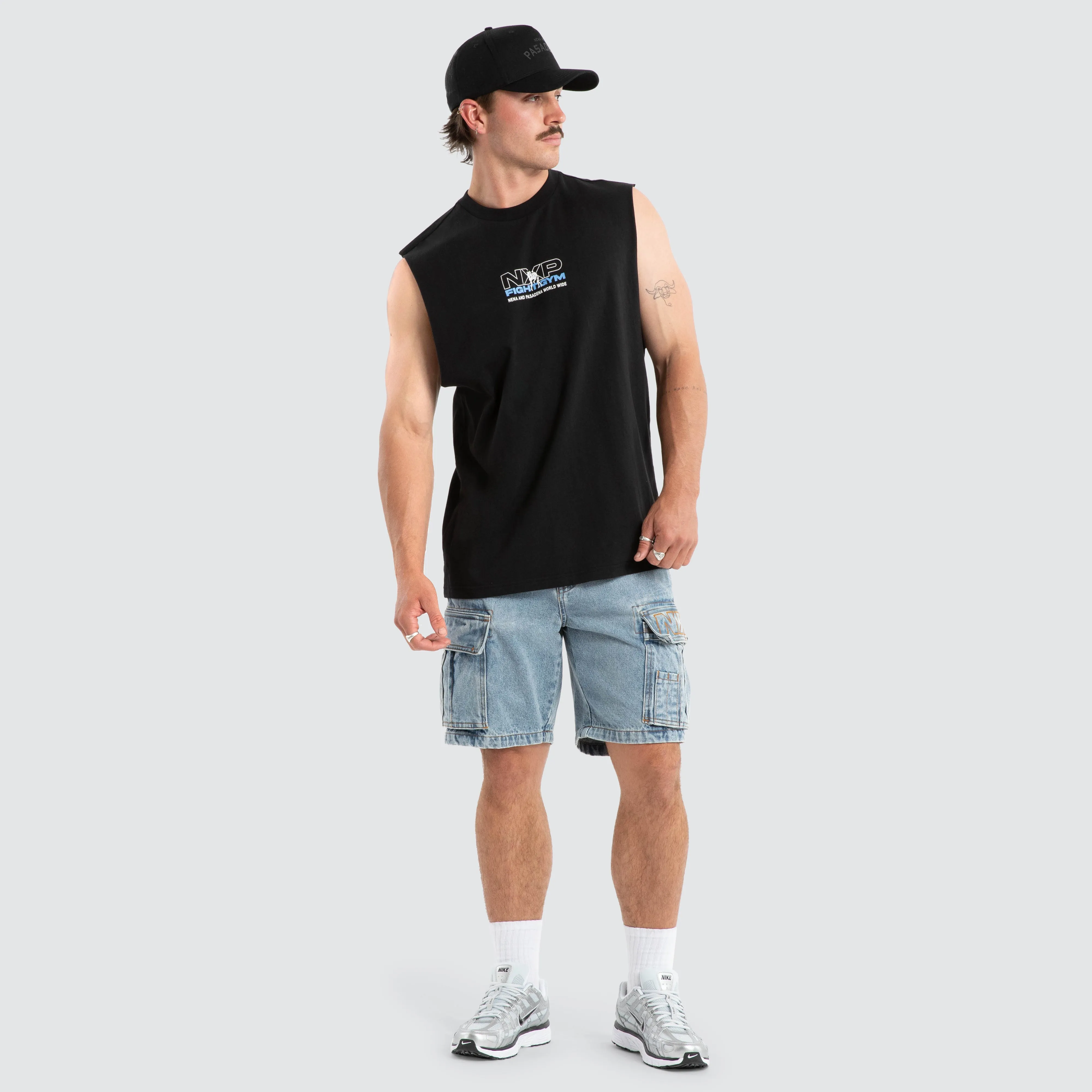 Script Relaxed Muscle Jet Black sold by Nena and Pasadena product image thumbnail 5