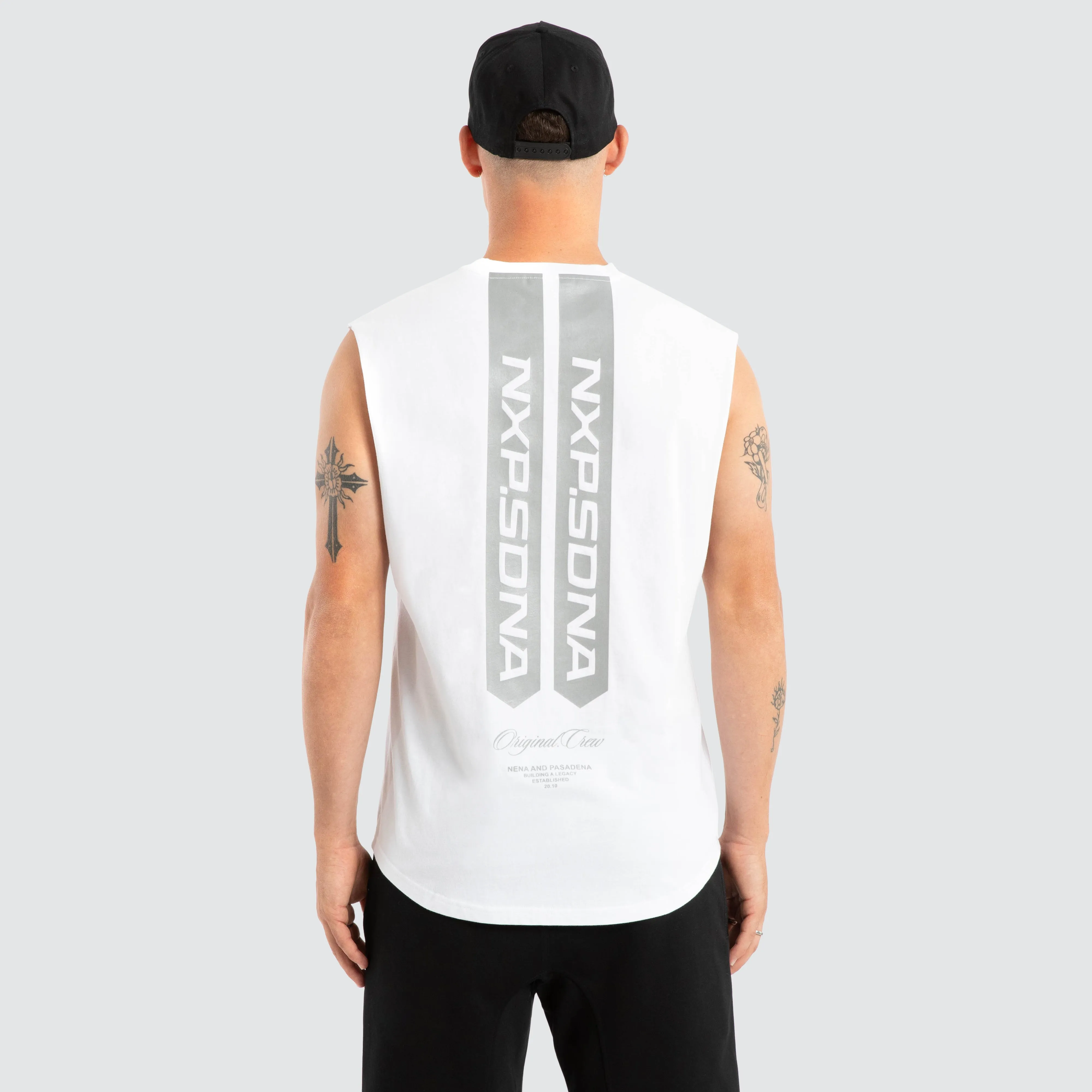 Ultimate Dual Curved Muscle White sold by Nena and Pasadena product image thumbnail 2