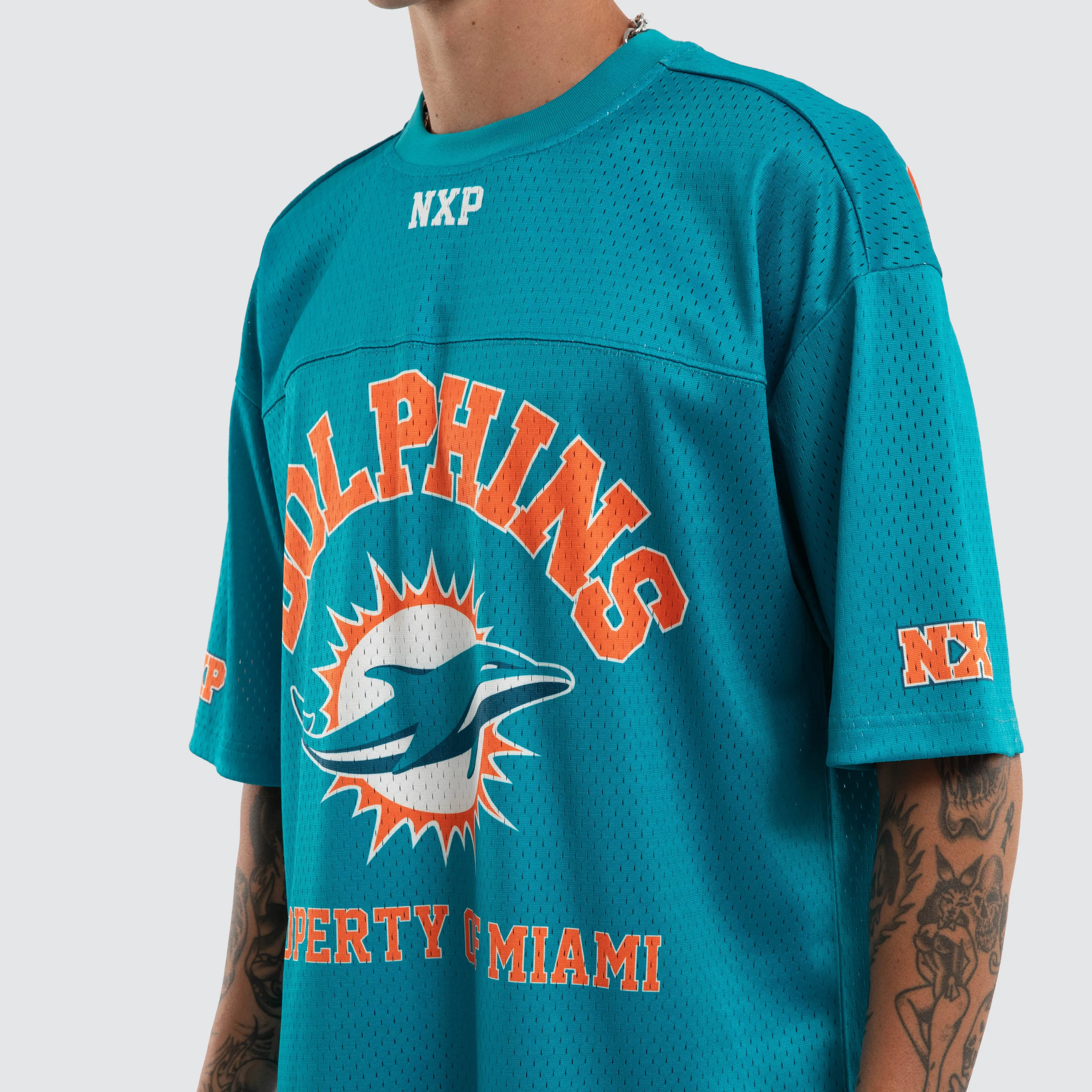 Miami Dolphins Property Tee Aqua sold by Nena and Pasadena product image thumbnail 5