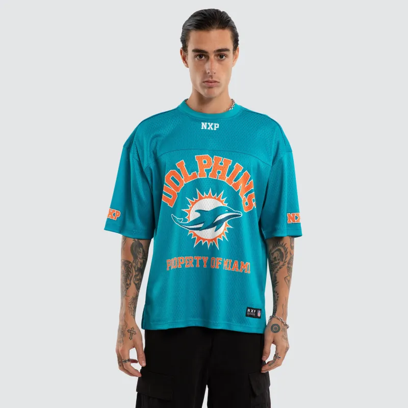 Miami Dolphins Property Tee Aqua sold by Nena and Pasadena