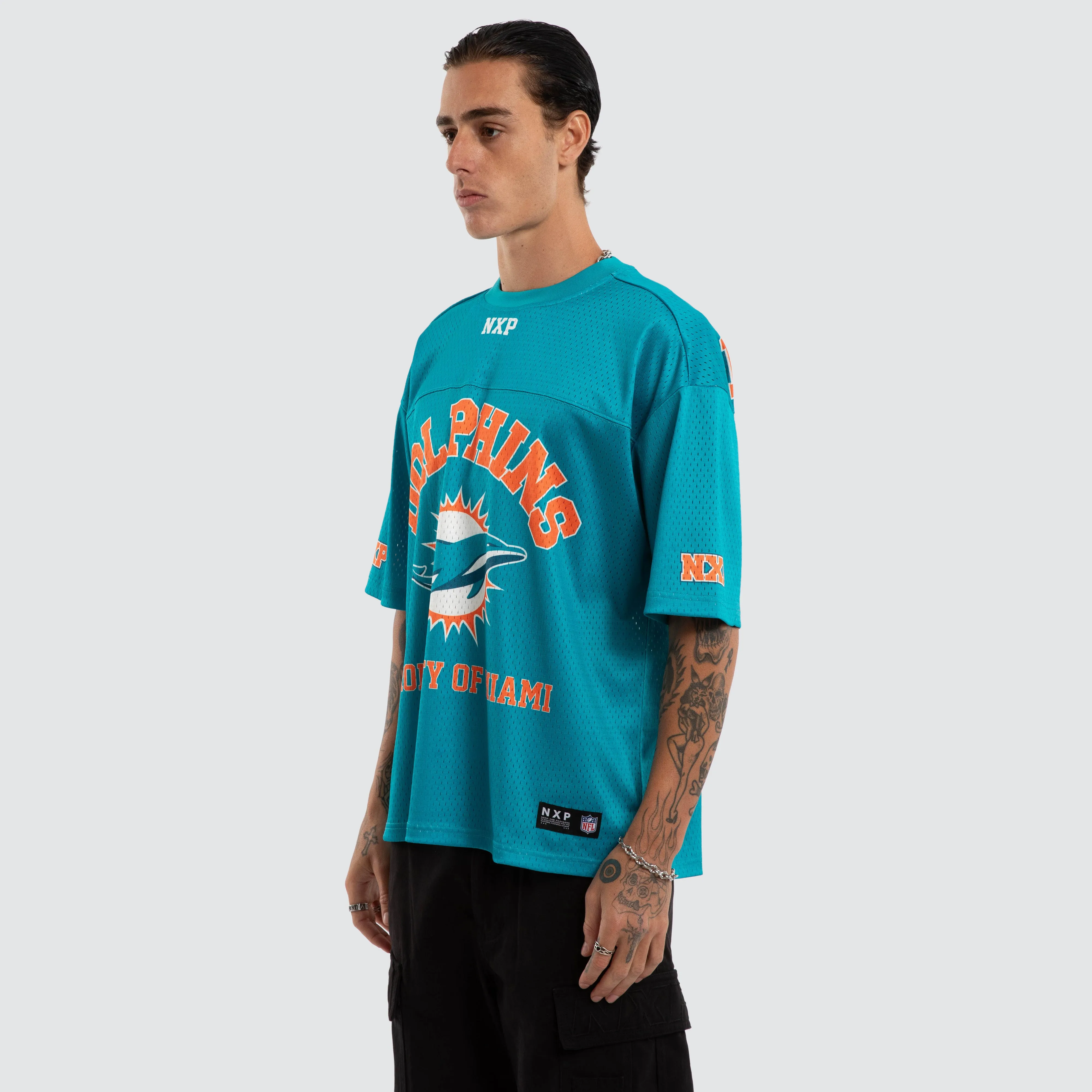 Miami Dolphins Property Tee Aqua sold by Nena and Pasadena product image thumbnail 3
