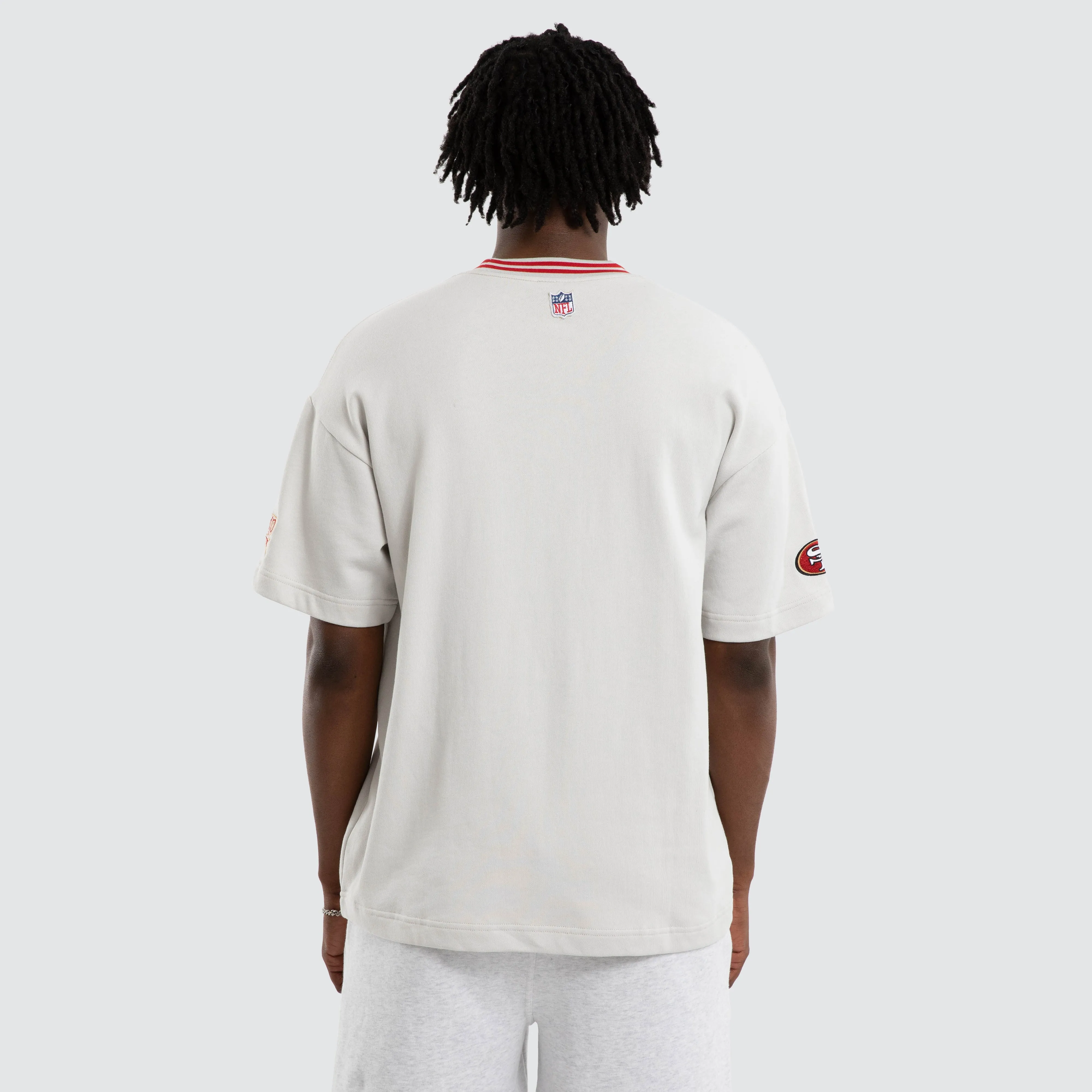 San Francisco 49ers Game Tee Glacier Grey sold by Nena and Pasadena product image thumbnail 2