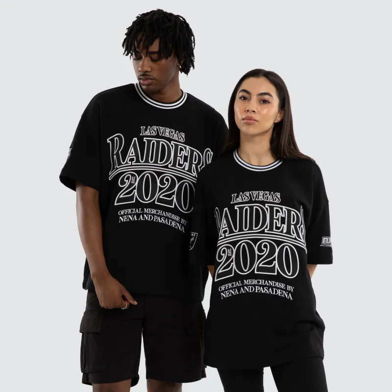 Las Vegas Raiders Game Tee Jet Black sold by Nena and Pasadena