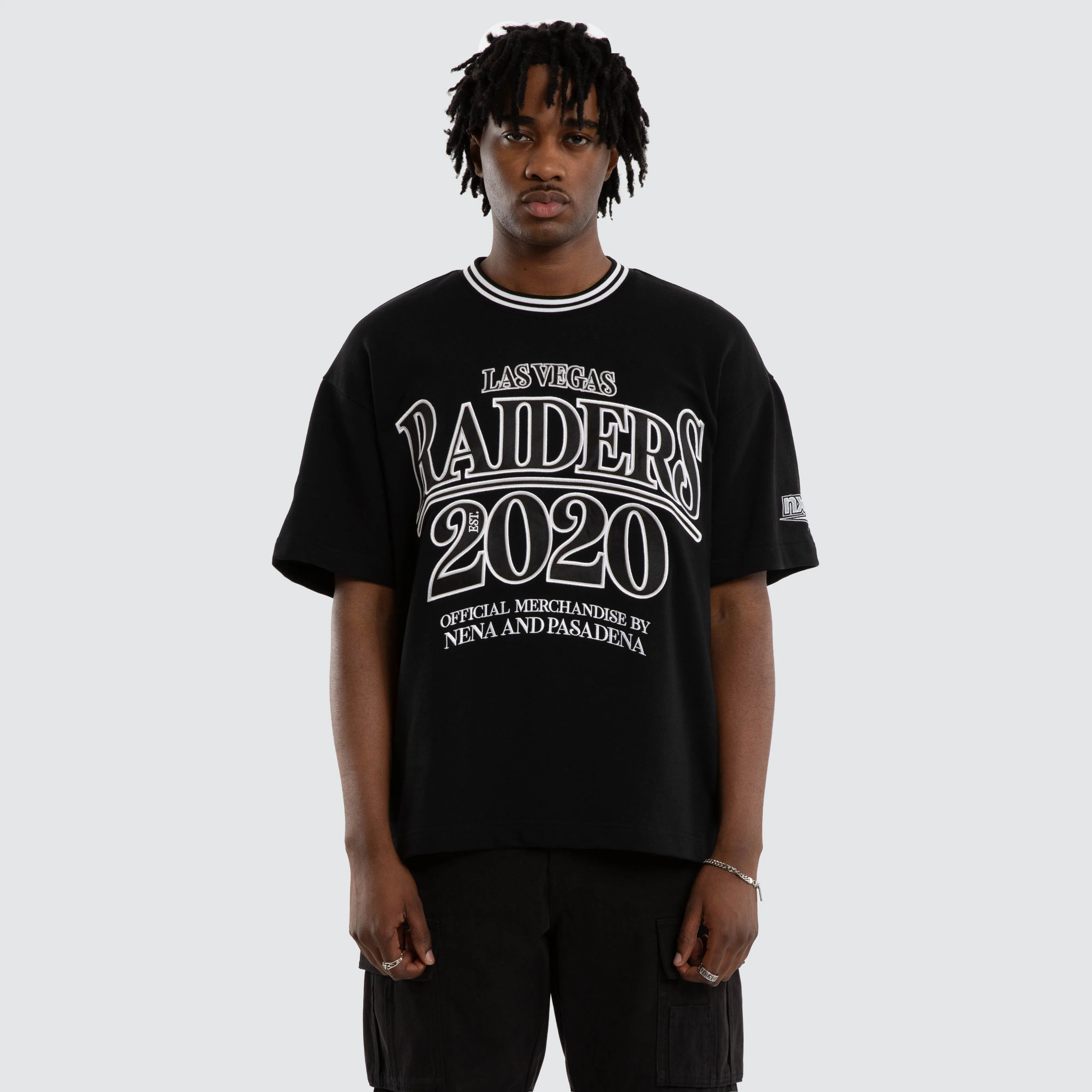 Las Vegas Raiders Game Tee Jet Black sold by Nena and Pasadena product image thumbnail 5