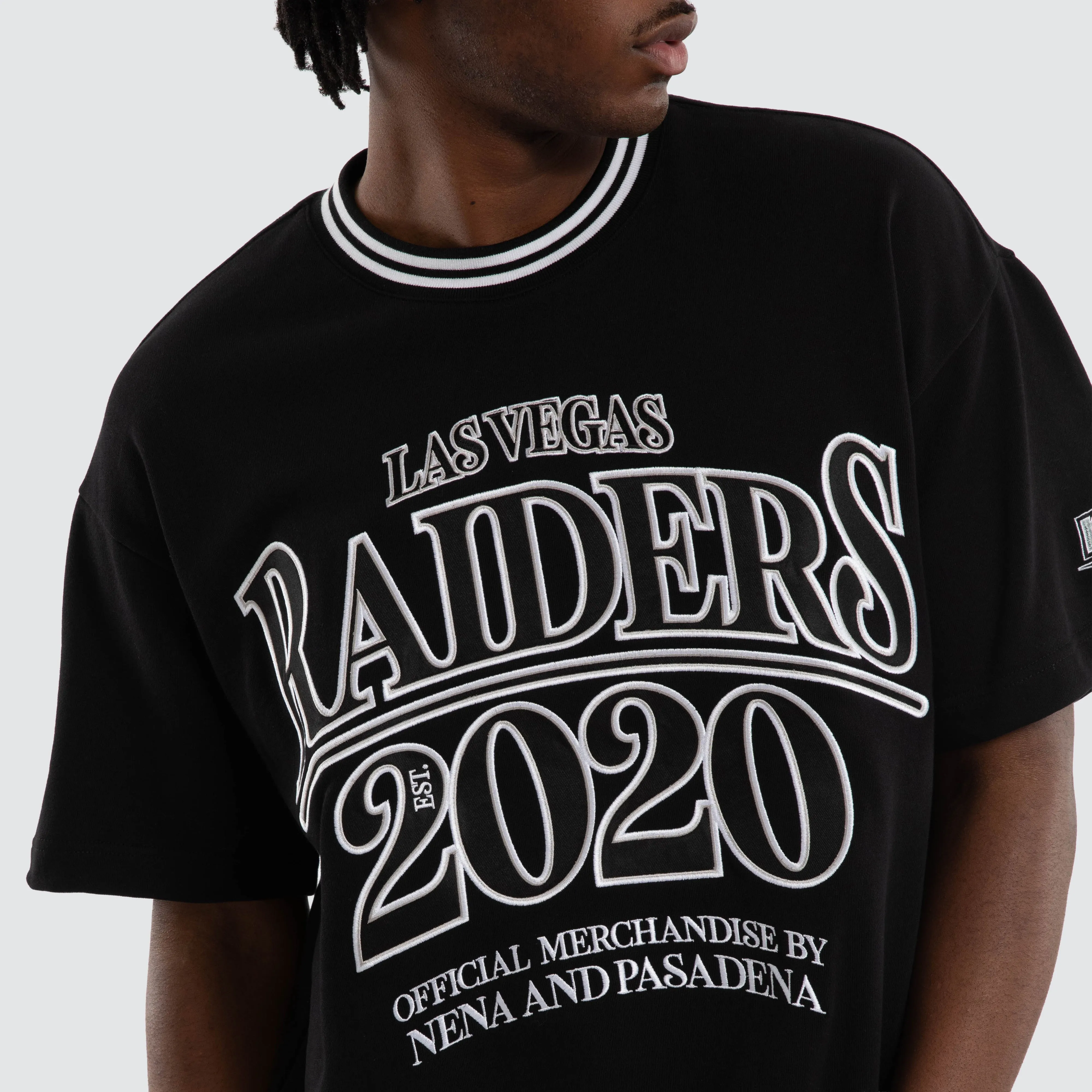 Las Vegas Raiders Game Tee Jet Black sold by Nena and Pasadena product image thumbnail 2