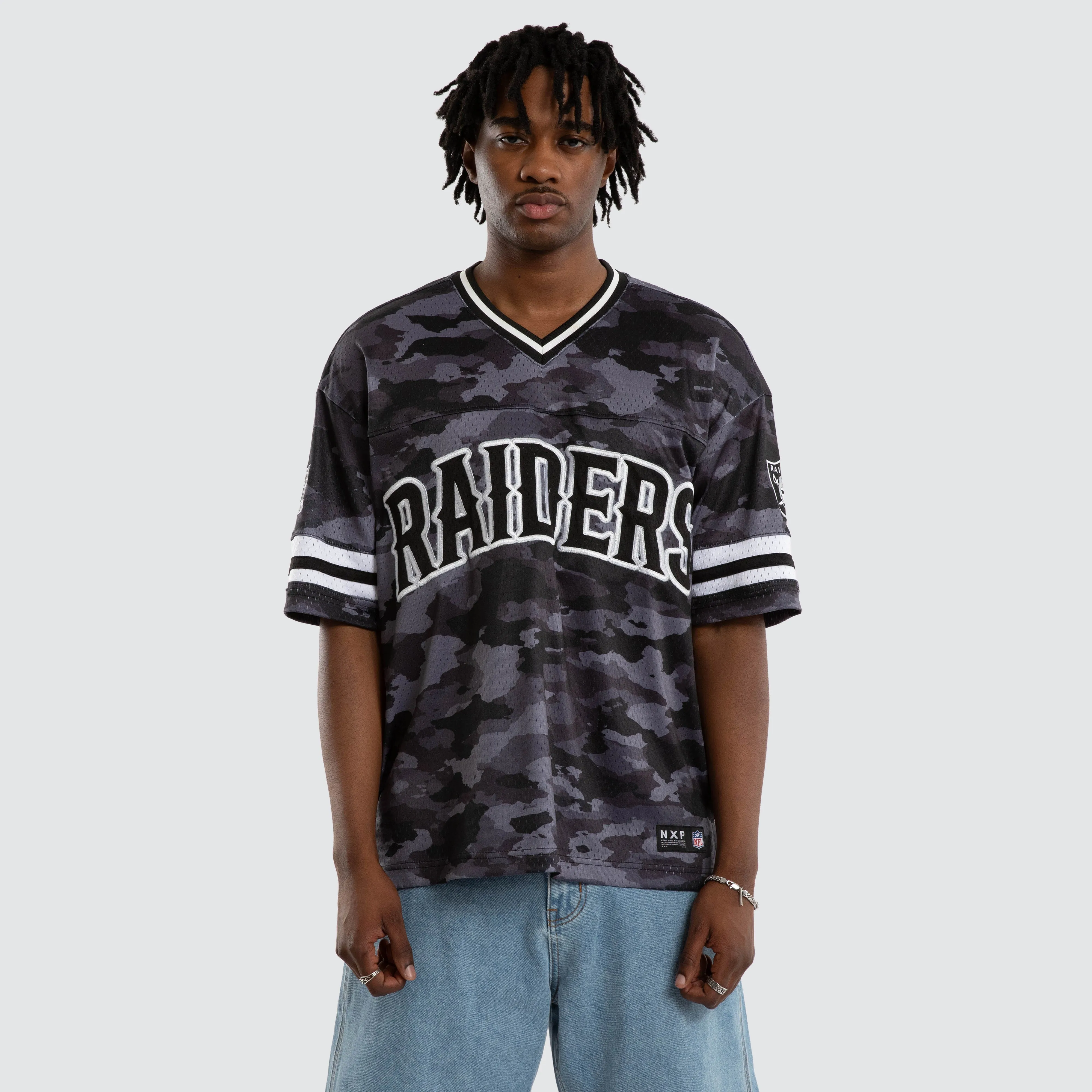 Las Vegas Raiders Brady Jersey Black Camo sold by Nena and Pasadena product image thumbnail 5