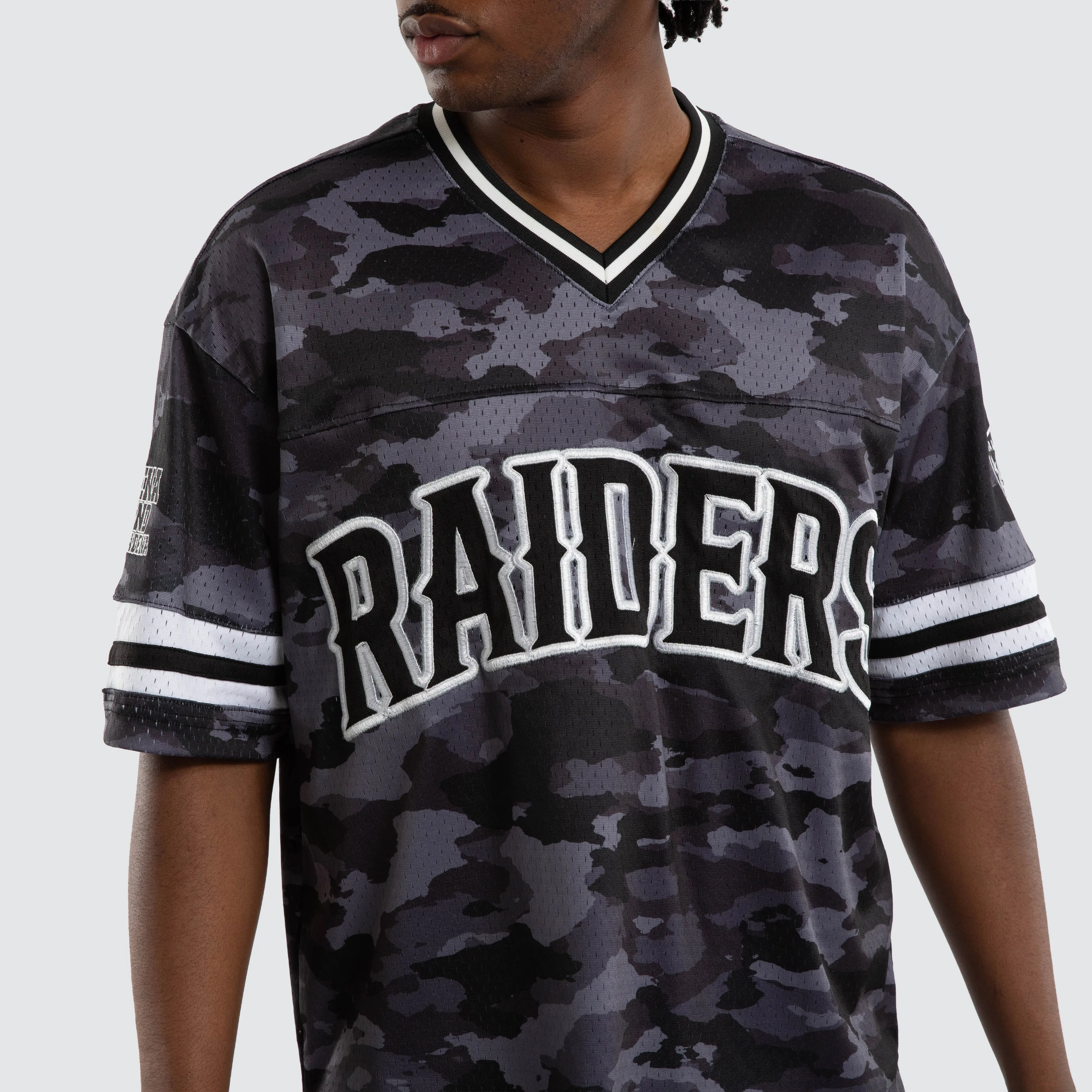 Las Vegas Raiders Brady Jersey Black Camo sold by Nena and Pasadena product image thumbnail 2