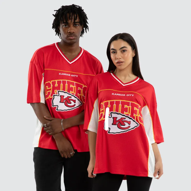 Kansas City Chiefs Field Tee Red sold by Nena and Pasadena