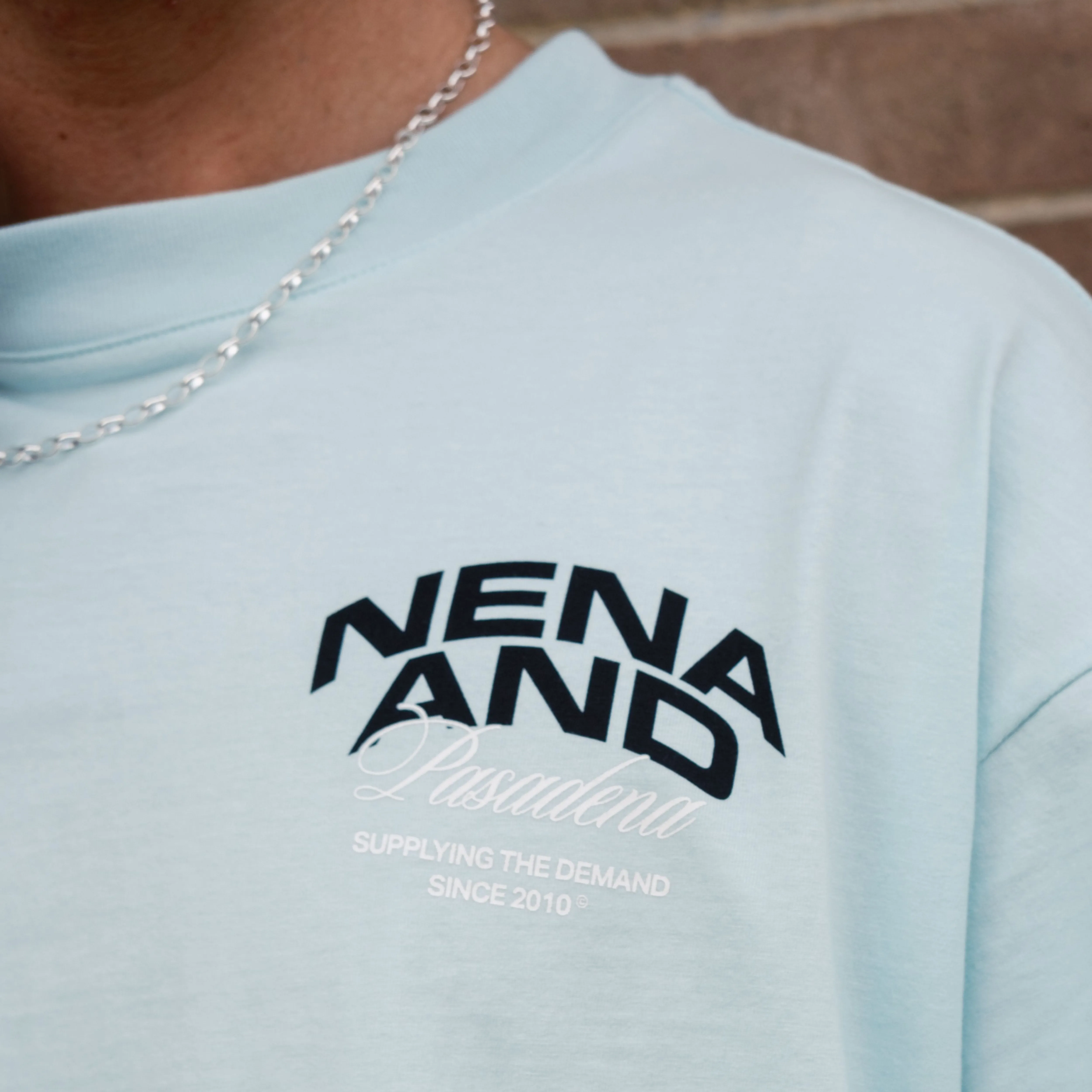 Loyal Raptor Tee Pastel Blue sold by Nena and Pasadena product image thumbnail 3