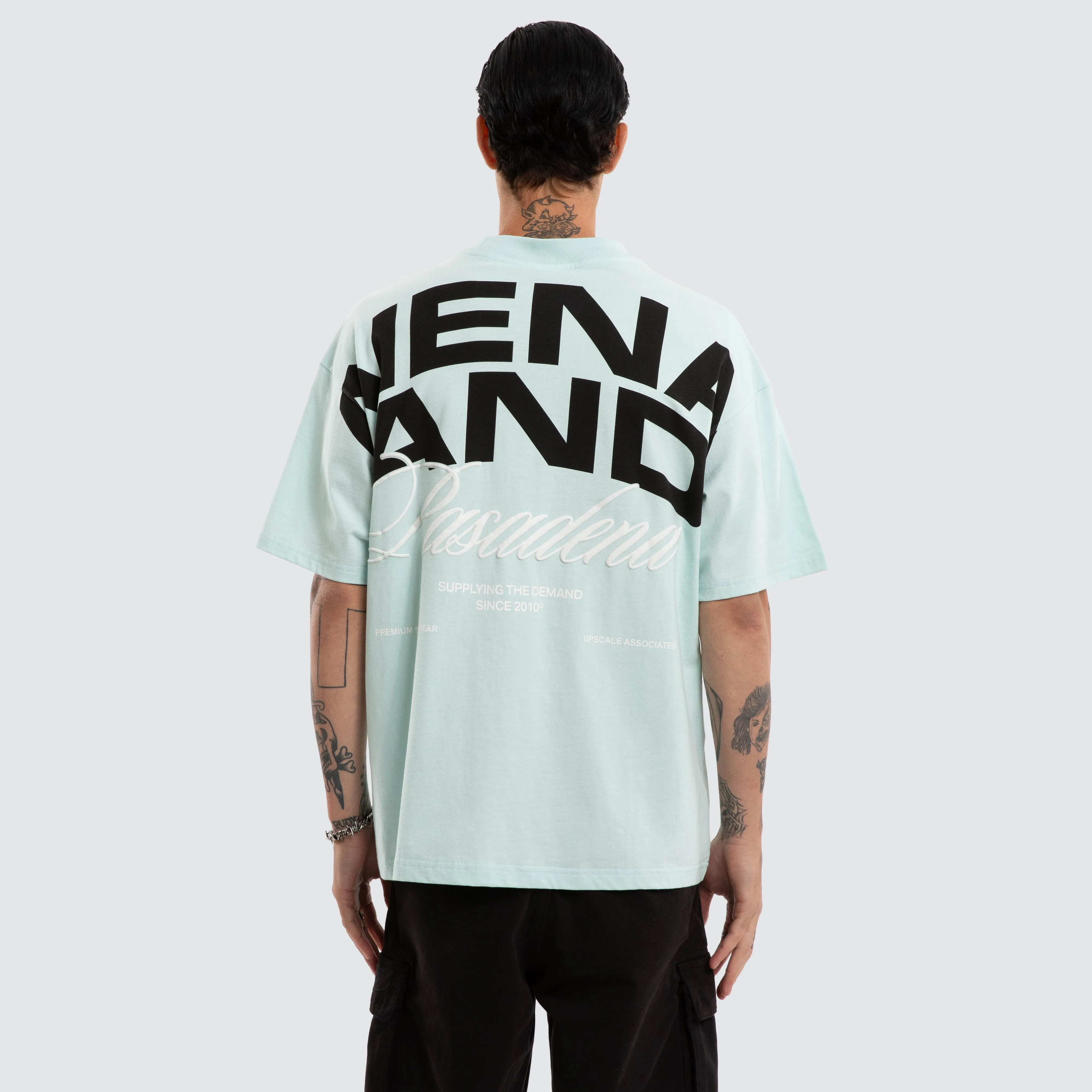 Loyal Raptor Tee Pastel Blue sold by Nena and Pasadena