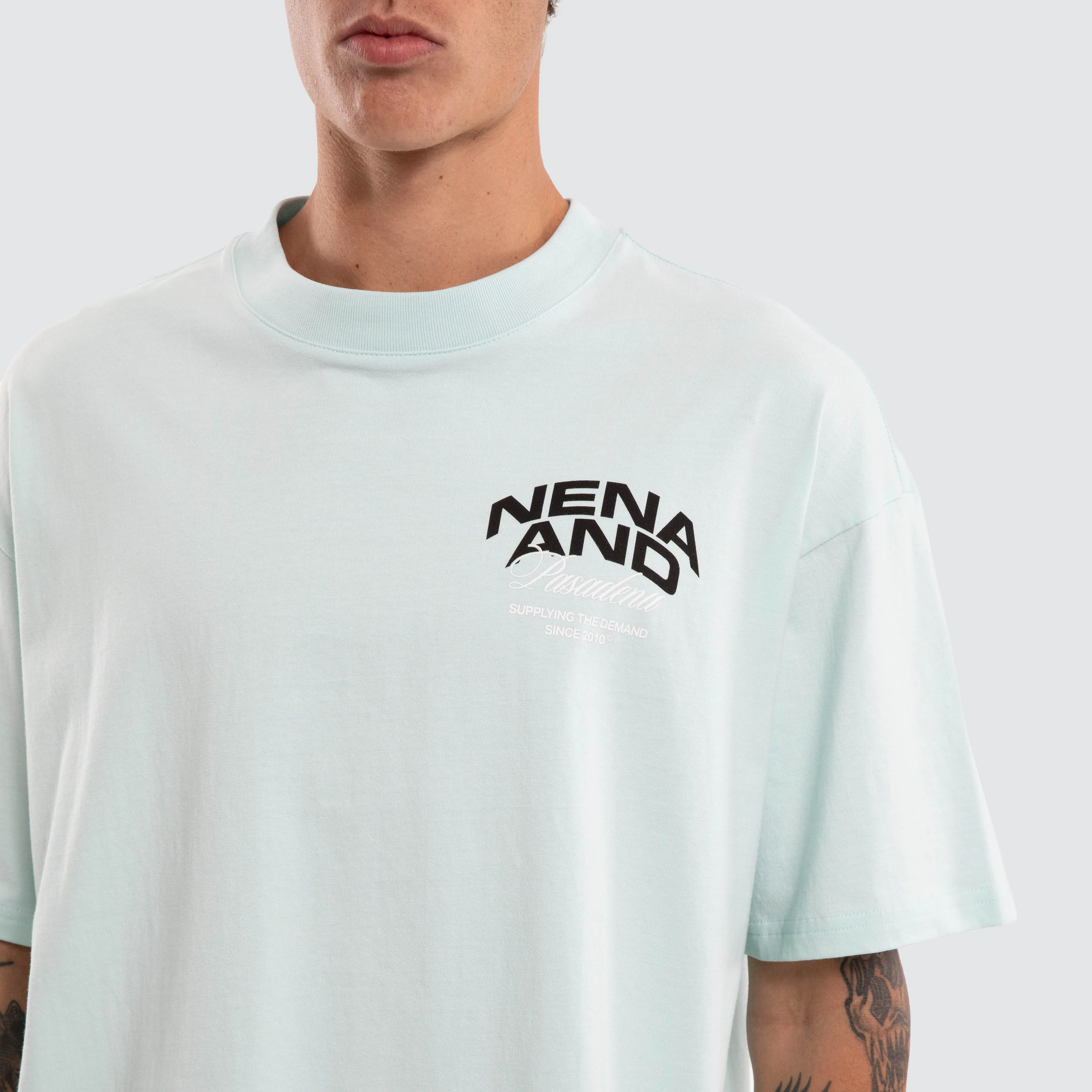 Loyal Raptor Tee Pastel Blue sold by Nena and Pasadena product image thumbnail 5