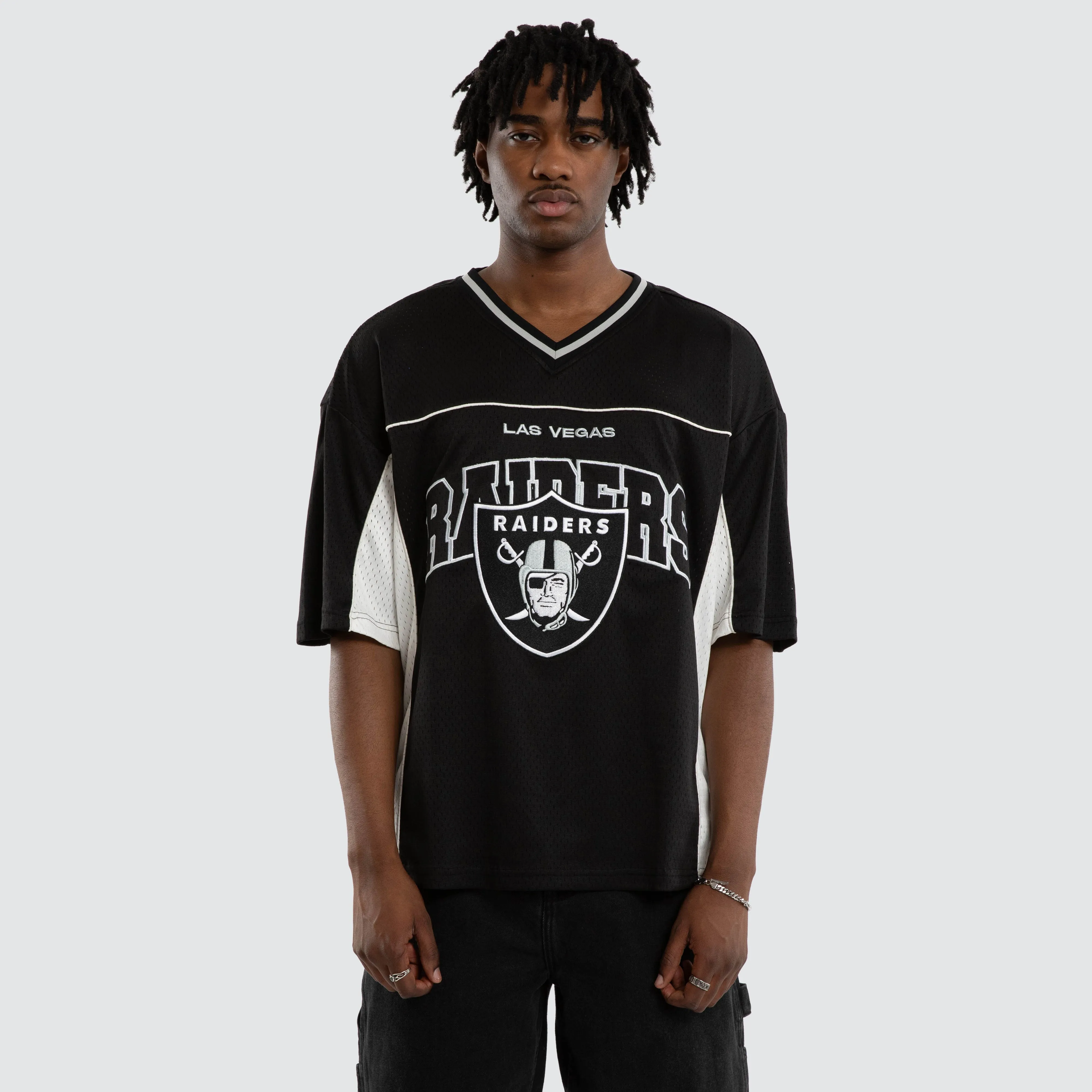 Las Vegas Raiders Field Tee Jet Black sold by Nena and Pasadena product image thumbnail 3