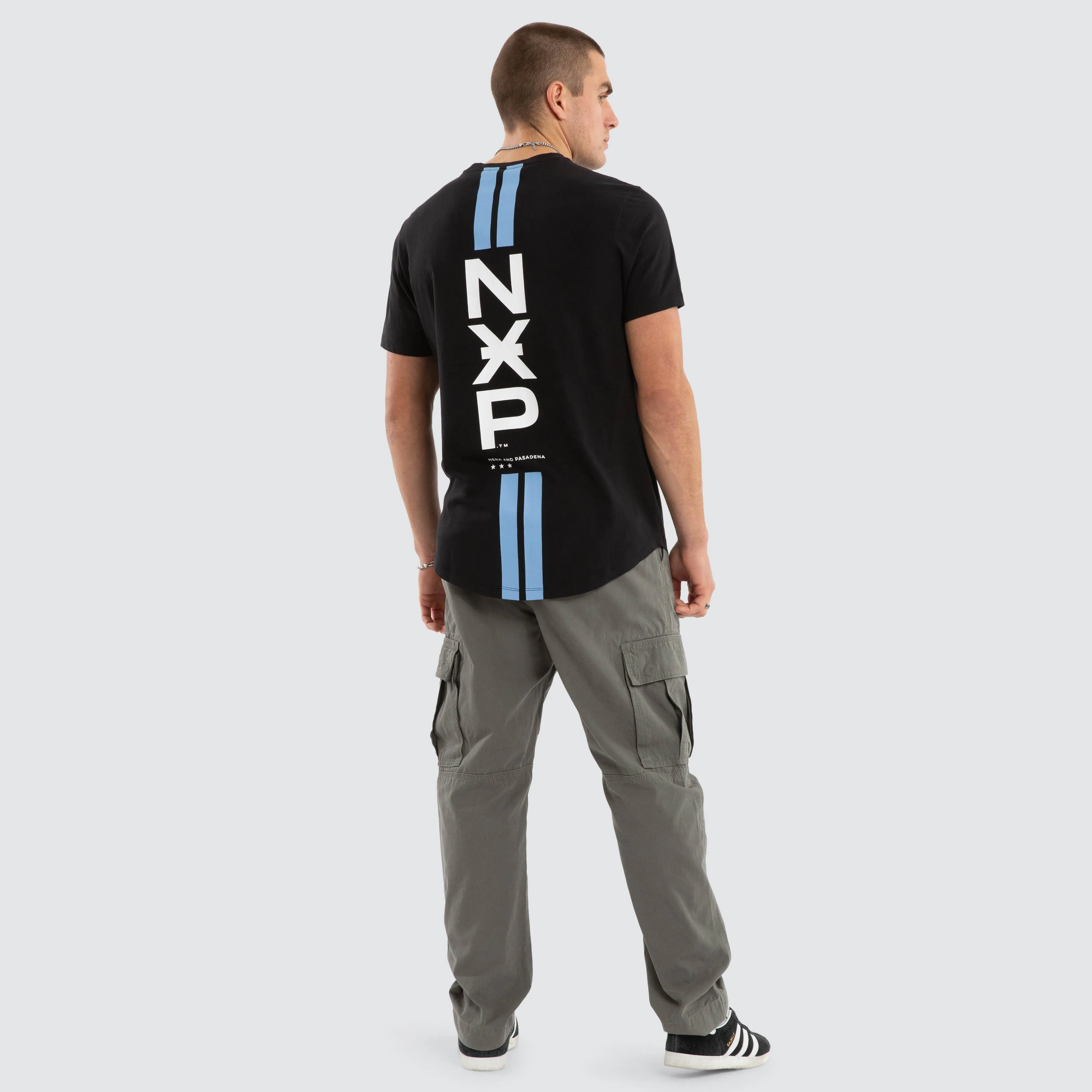 Combat Dual Curved Tee Jet Black sold by Nena and Pasadena product image thumbnail 4