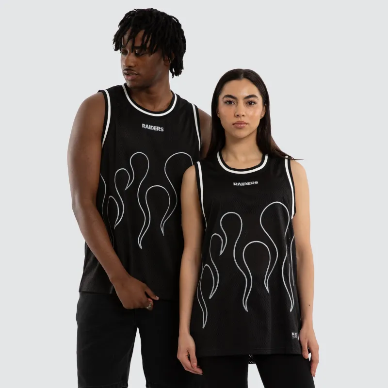 Las Vegas Raiders Basketball Jersey Jet Black sold by Nena and Pasadena