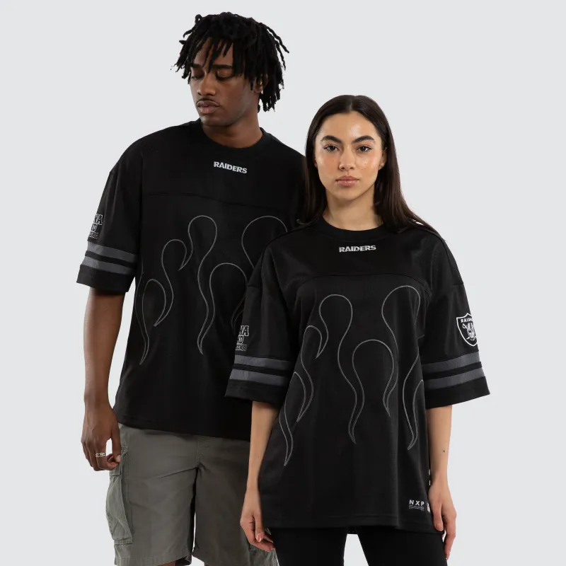 Las Vegas Raiders Dark Flame Tee Black sold by Nena and Pasadena