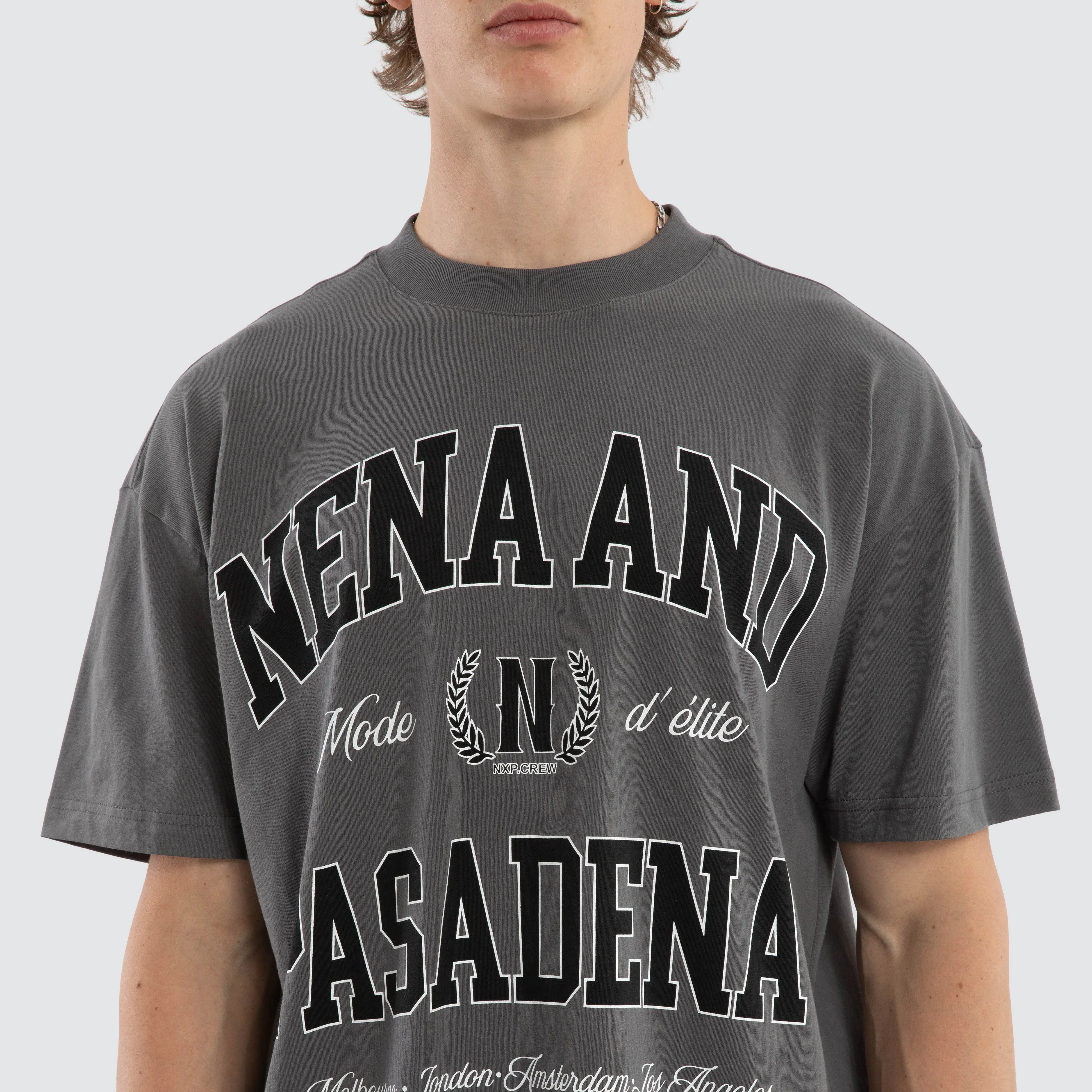 Dominance Raptor Tee Charcoal sold by Nena and Pasadena product image thumbnail 2