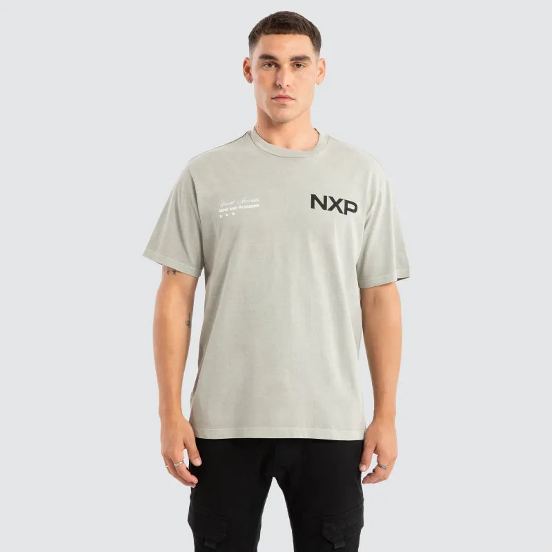 Prancer Classic Tee Pigment Paloma sold by Nena and Pasadena