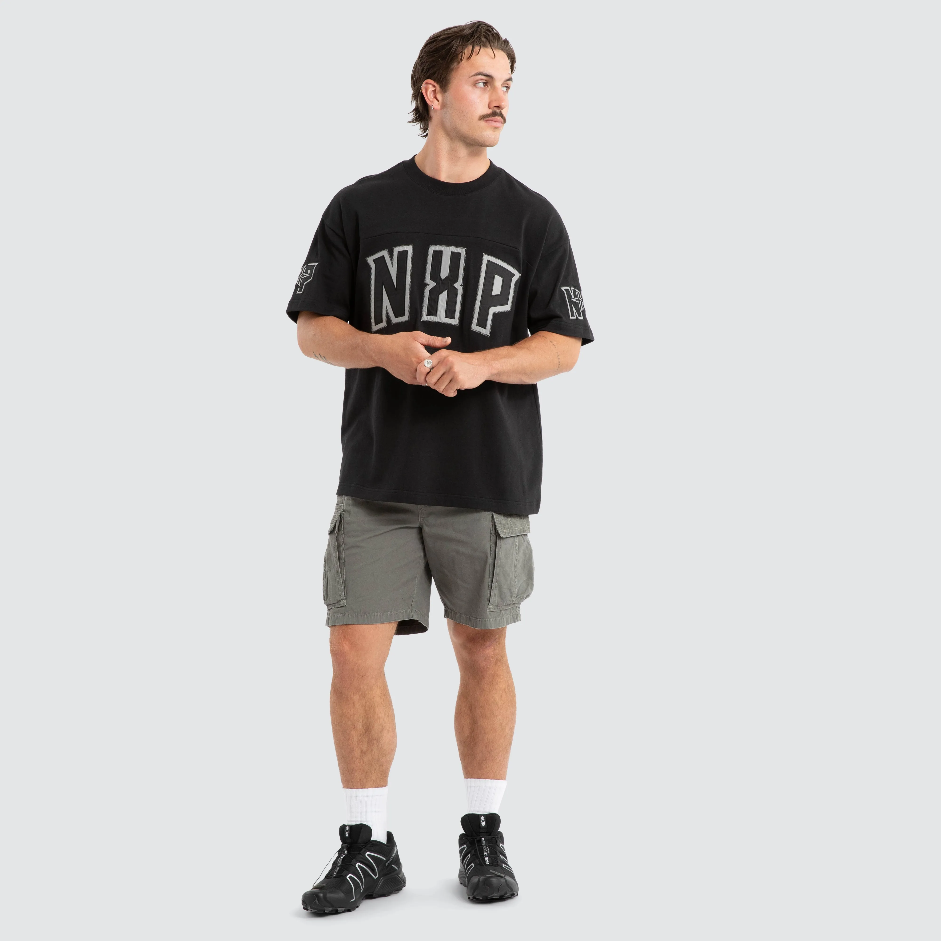 Beatdown Raptor Tee Jet Black sold by Nena and Pasadena product image thumbnail 4