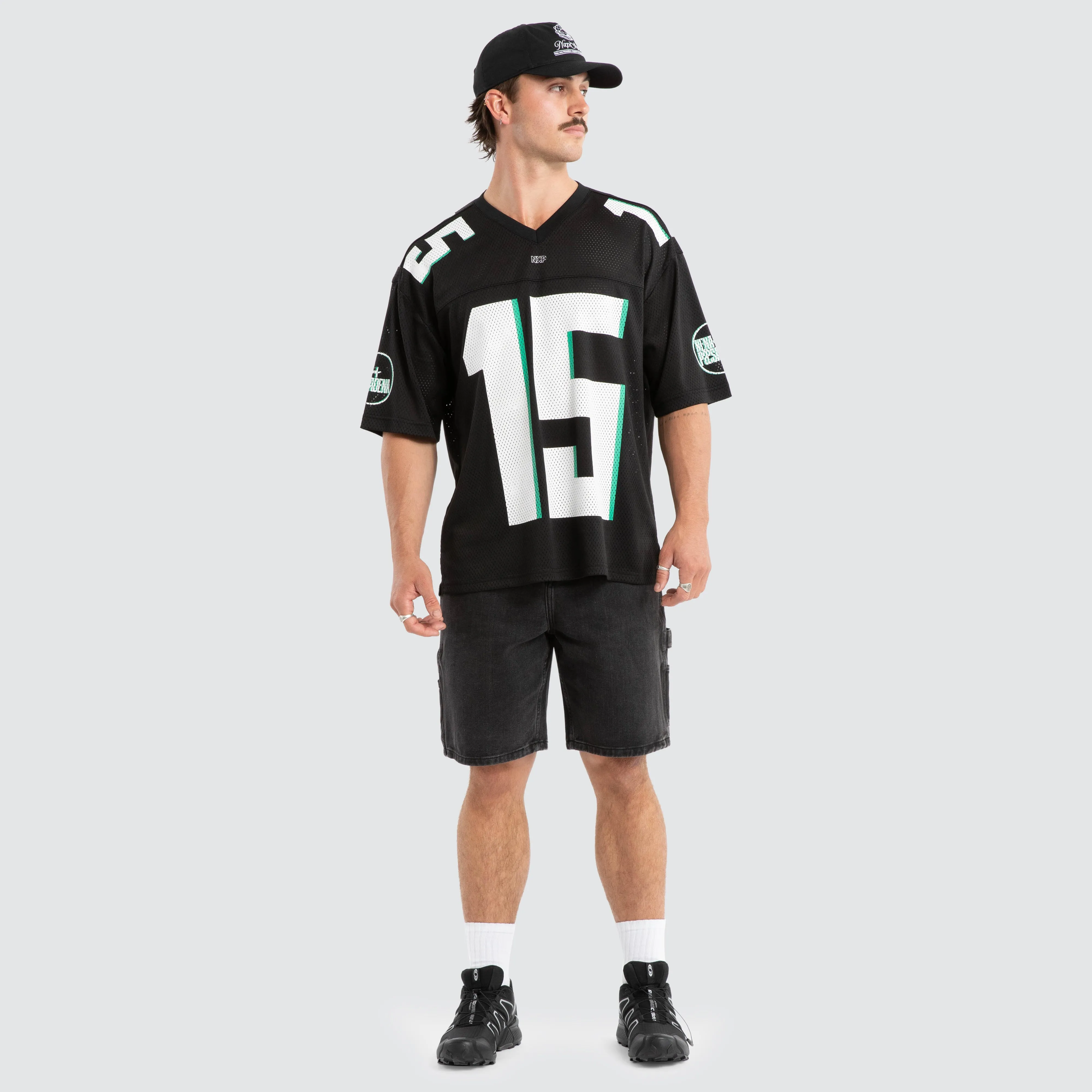 Patriot Girdiron Jersey Jet Black sold by Nena and Pasadena product image thumbnail 5