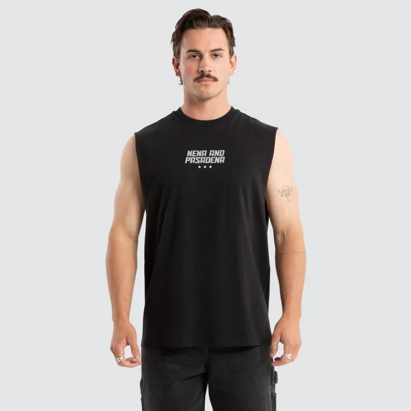 Vision Relaxed Muscle Jet Black sold by Nena and Pasadena