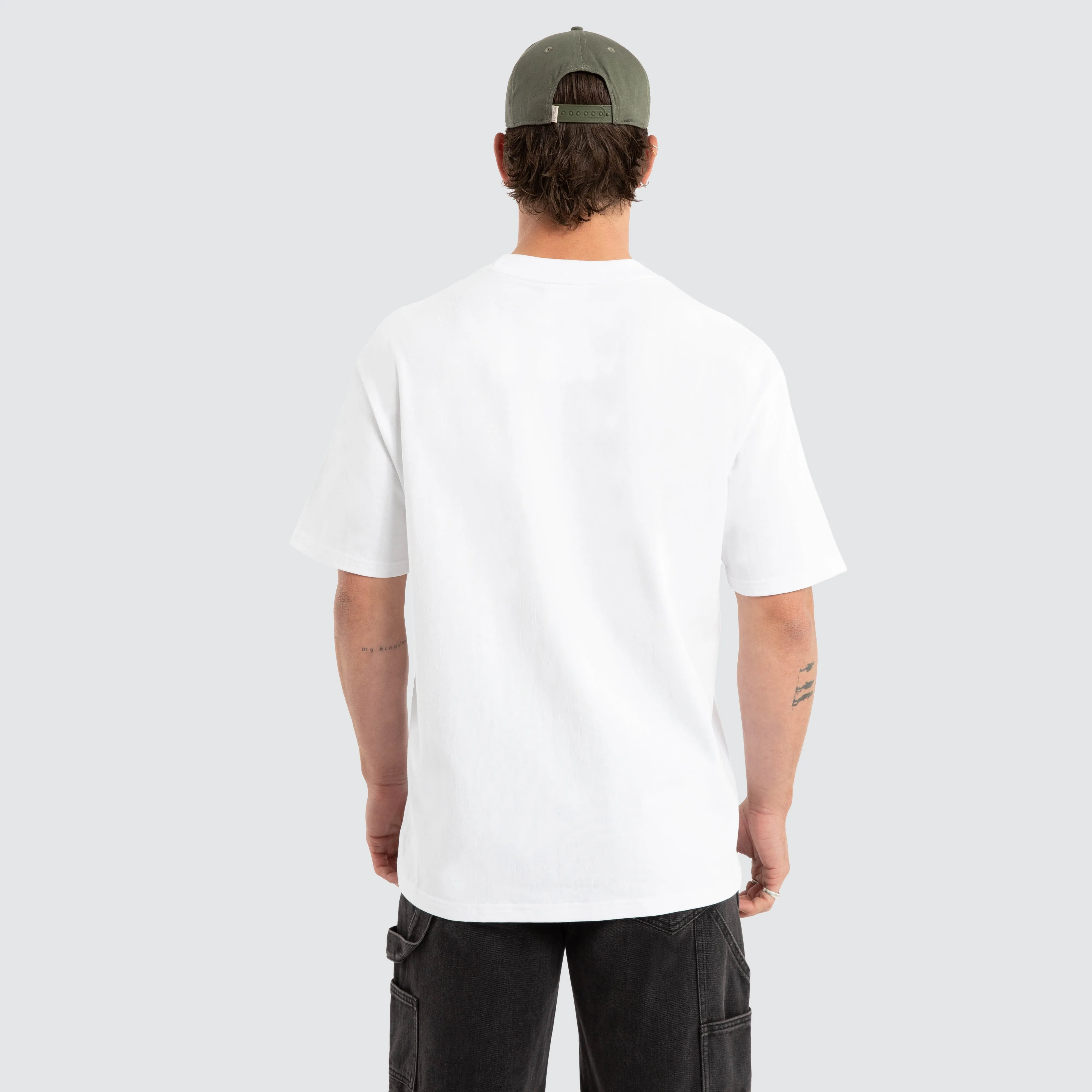 Buffer Box Fit Tee White sold by Nena and Pasadena product image thumbnail 3