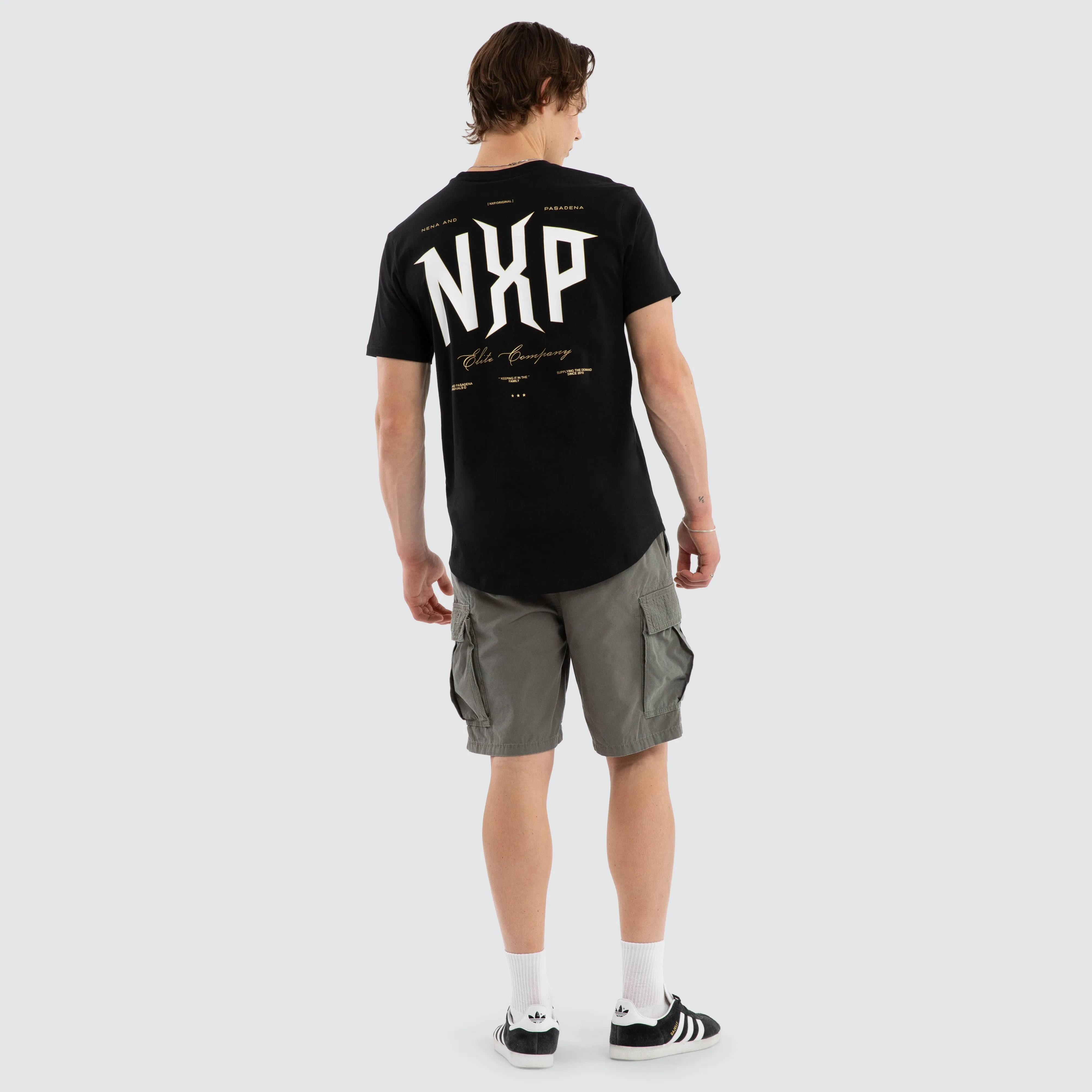 Dominate Dual Curved Tee Jet Black sold by Nena and Pasadena product image thumbnail 4