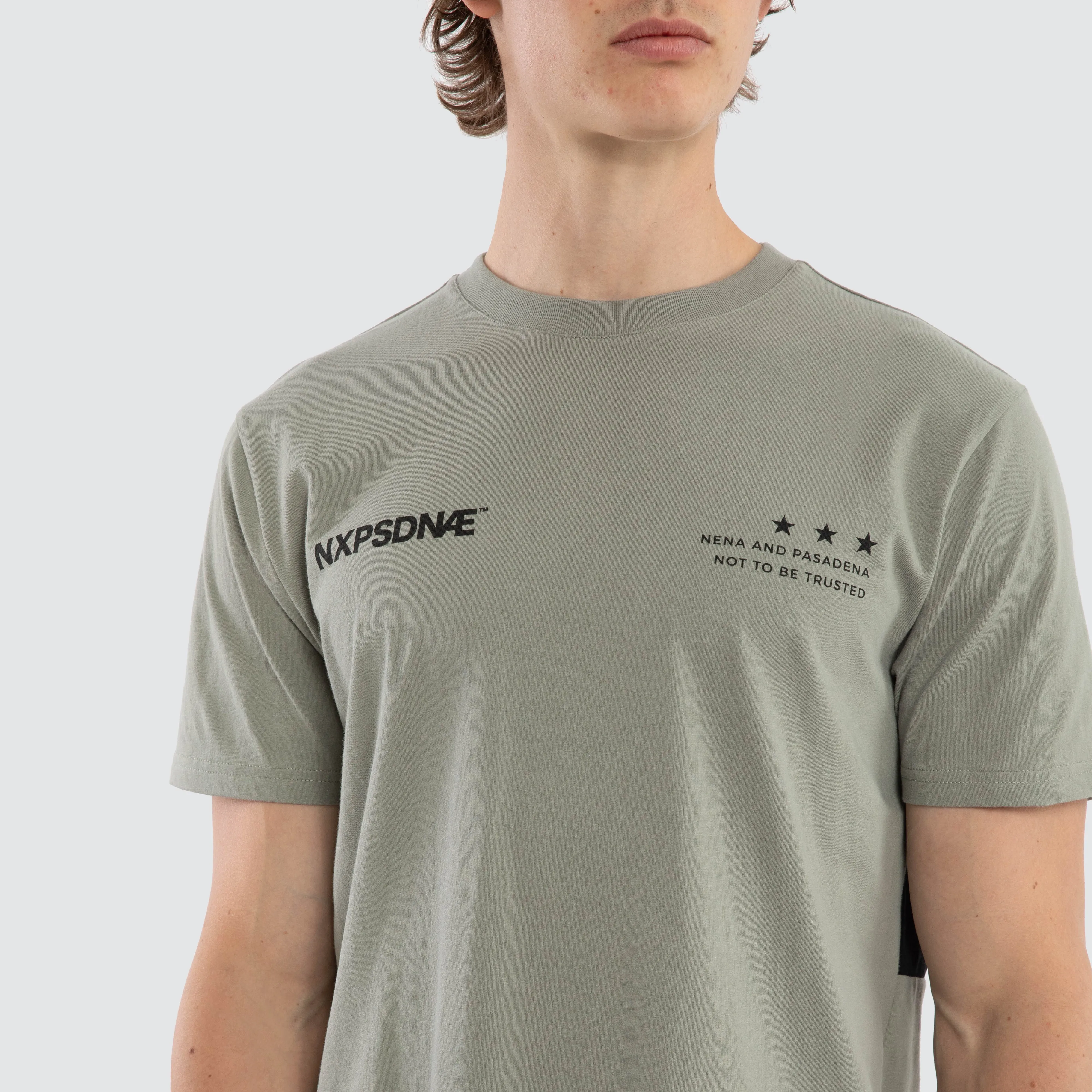 Realm Dual Curved Tee Shadow sold by Nena and Pasadena product image thumbnail 3