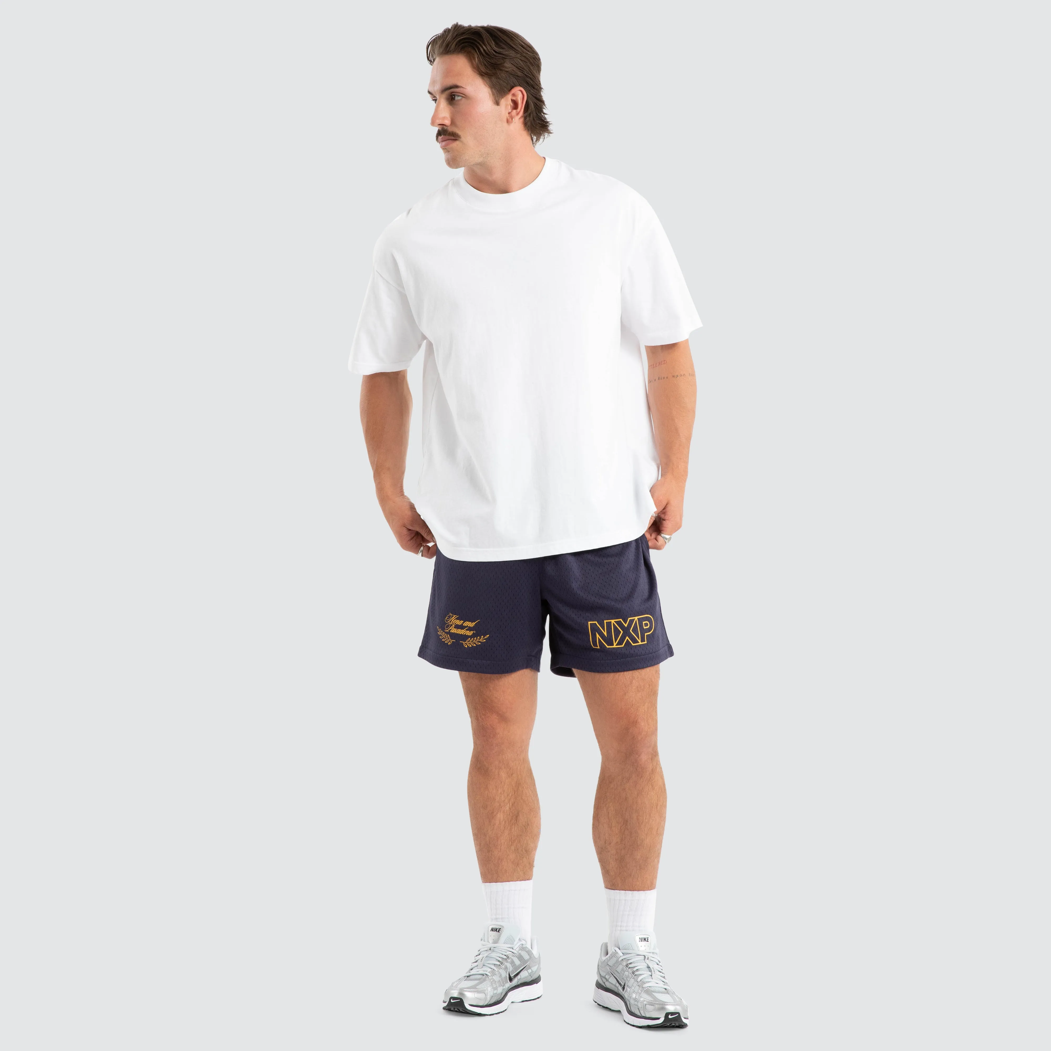 Essence Trigger Mesh Short Navy sold by Nena and Pasadena product image thumbnail 4